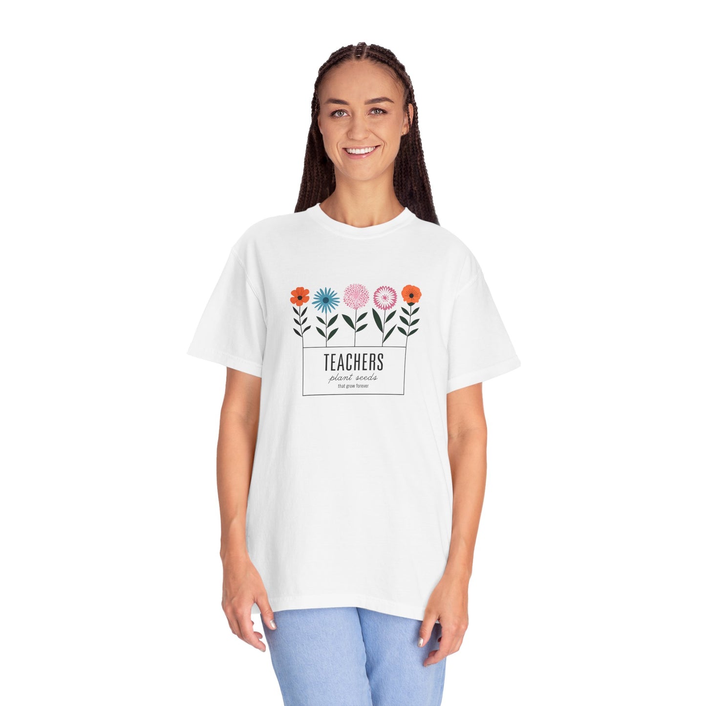 Teacher Plant Seeds T-Shirt Gift For Teachers