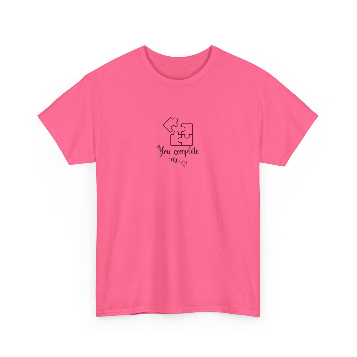 You Complete Me Valentine Day Cotton t-Shirt