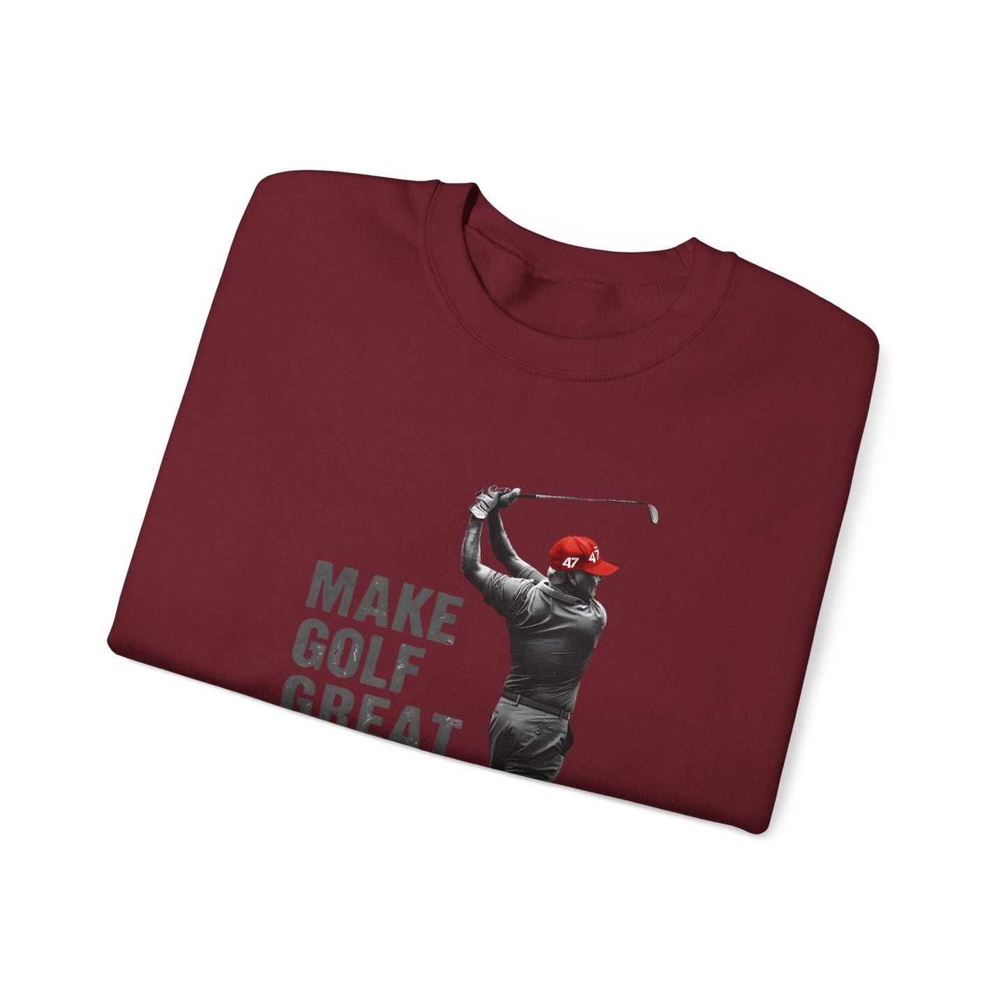 Sweatshirt President Trump Make Golf Great Again Golfing Gift