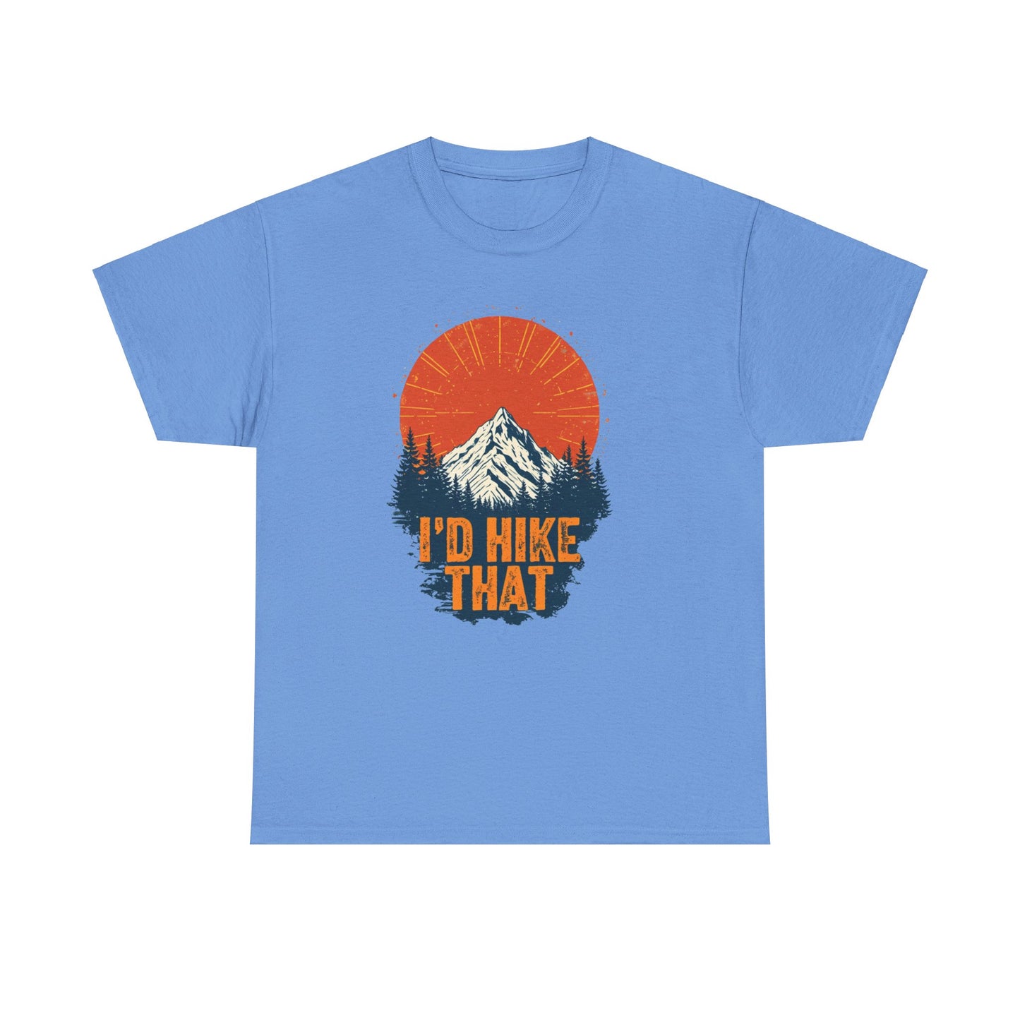 Id Hike That Unisex Heavy Cotton Tee