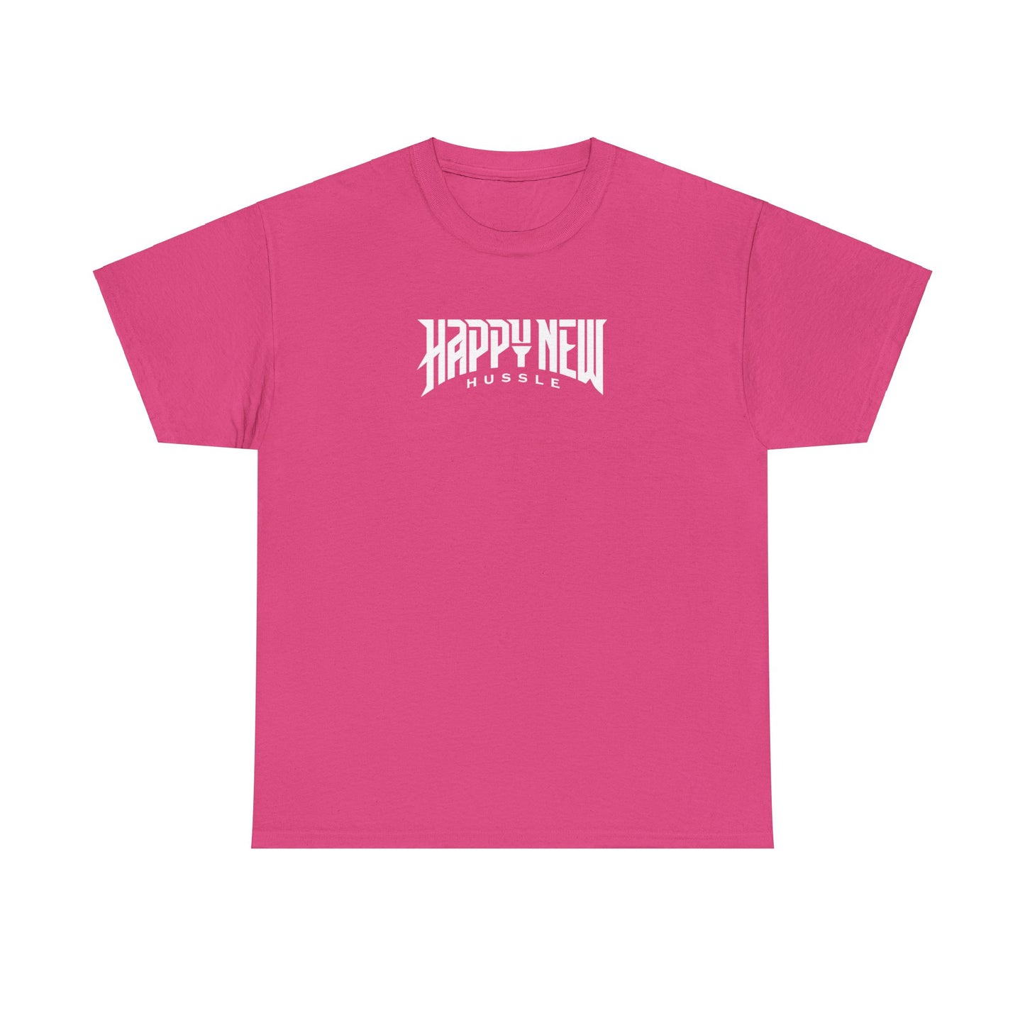 Happy New Year Hussle Cotton T-Shirt Fitspiration