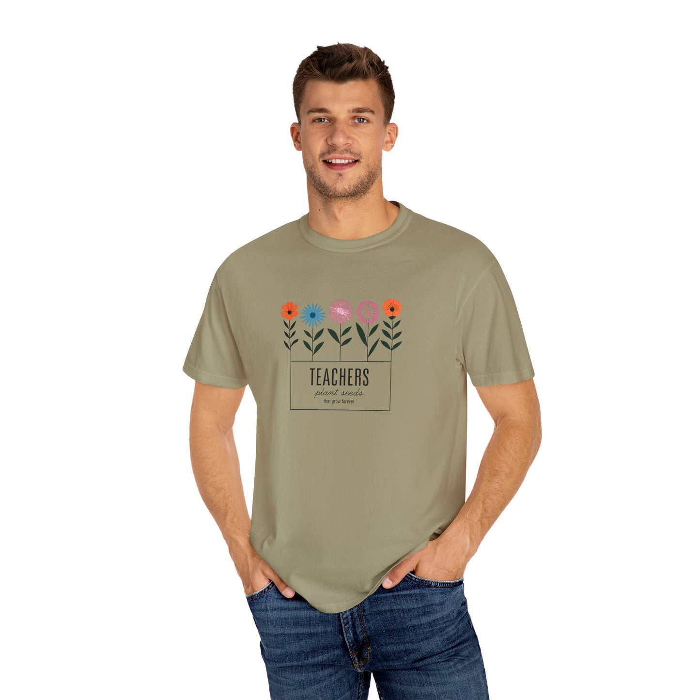 Teacher Plant Seeds T-Shirt Gift For Teachers