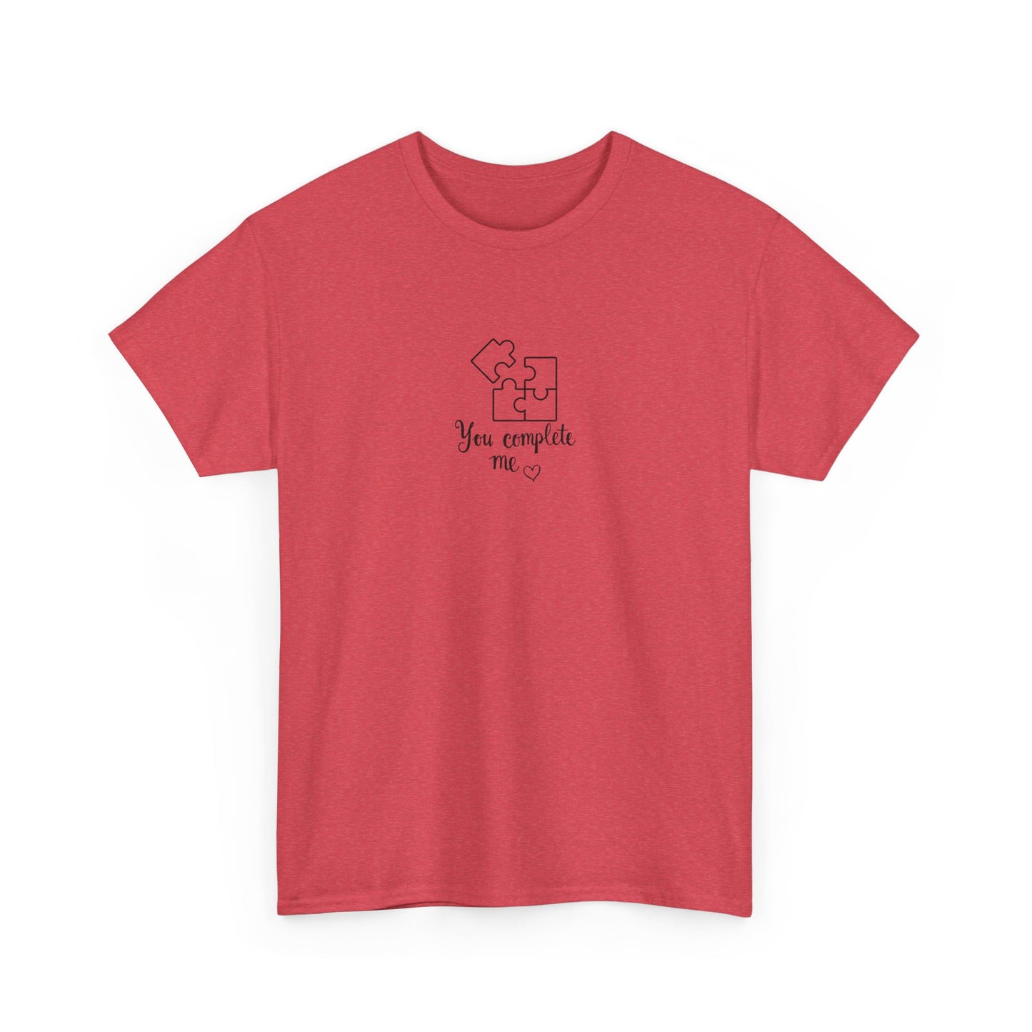 You Complete Me Valentine Day Cotton t-Shirt