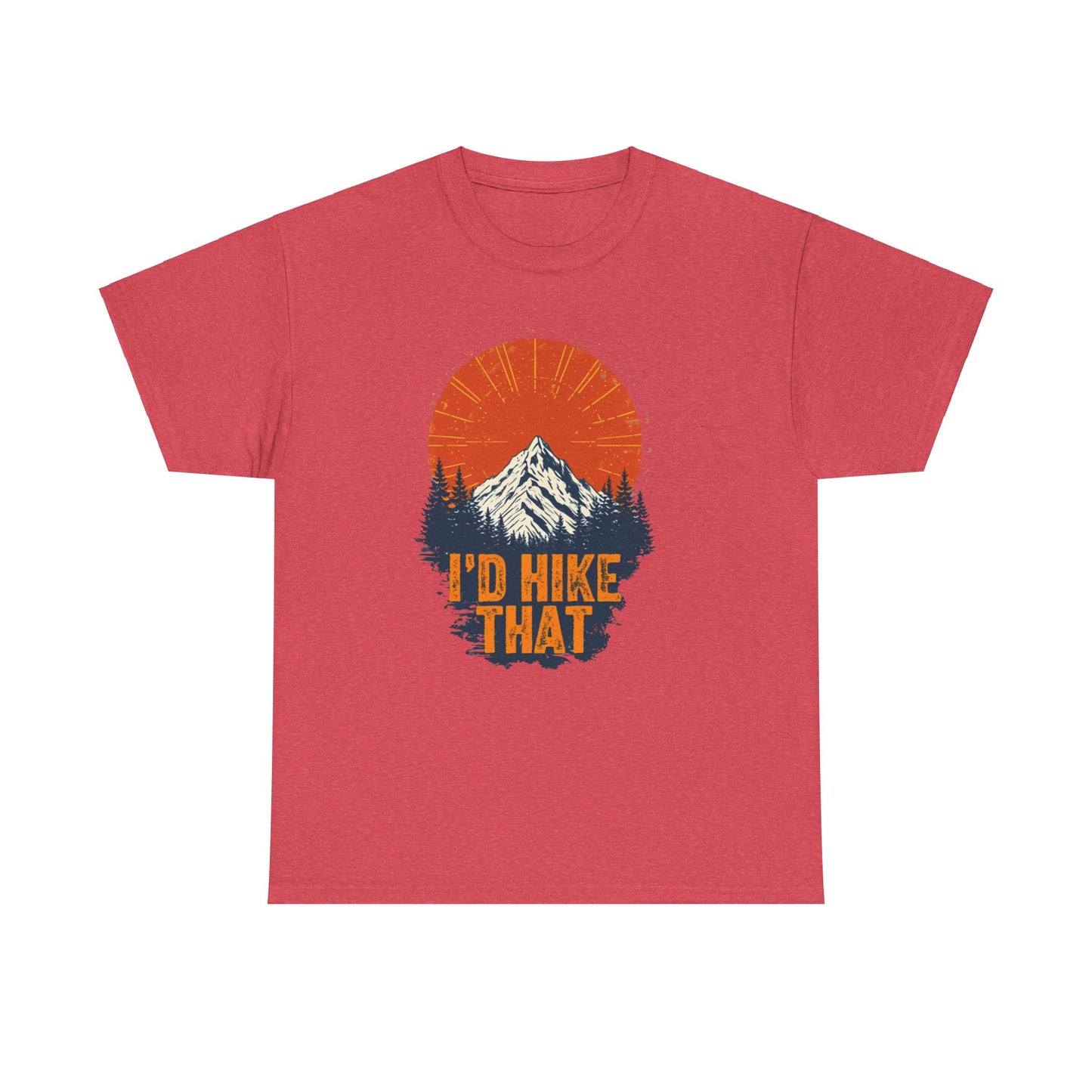 Id Hike That Unisex Heavy Cotton Tee
