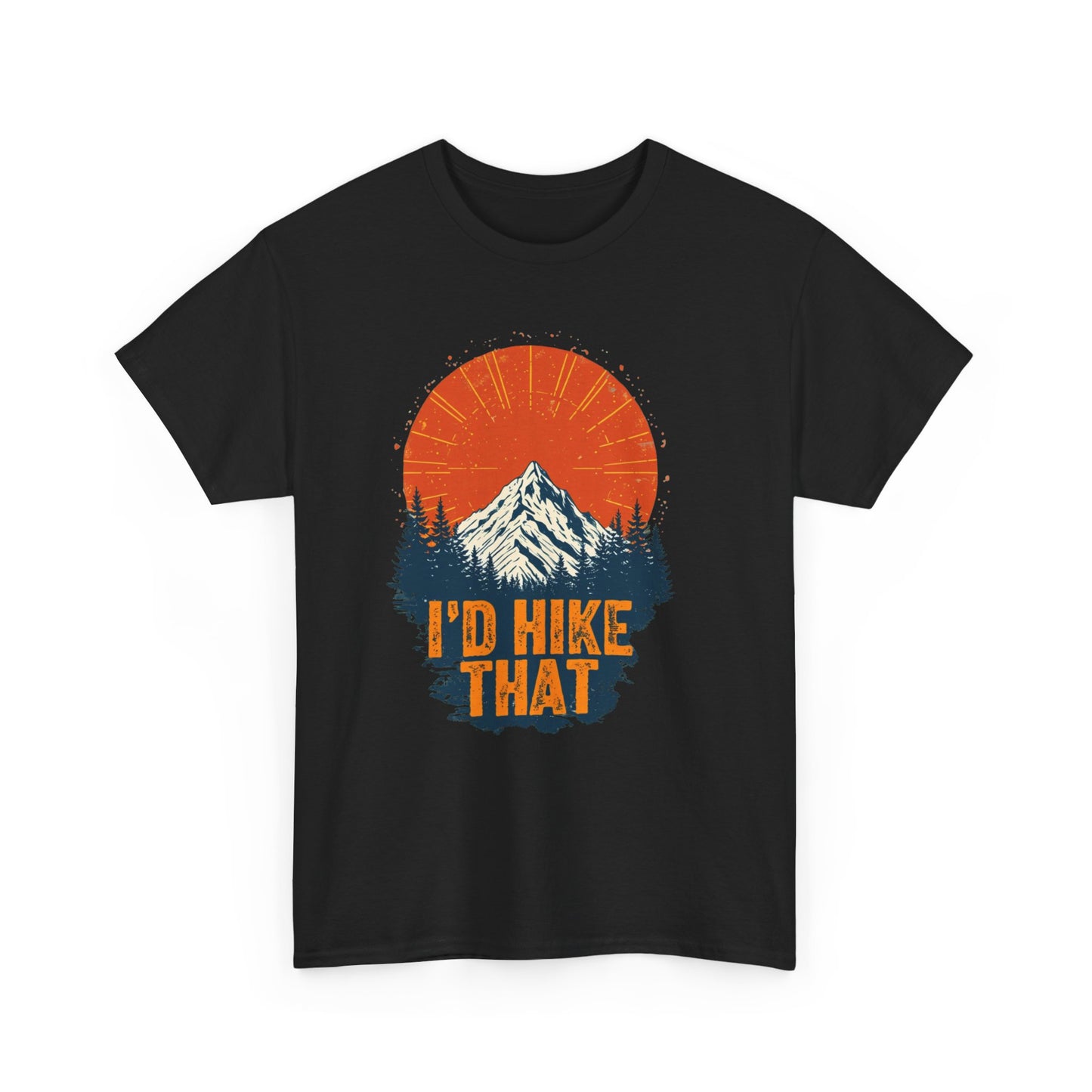 Id Hike That Unisex Heavy Cotton Tee