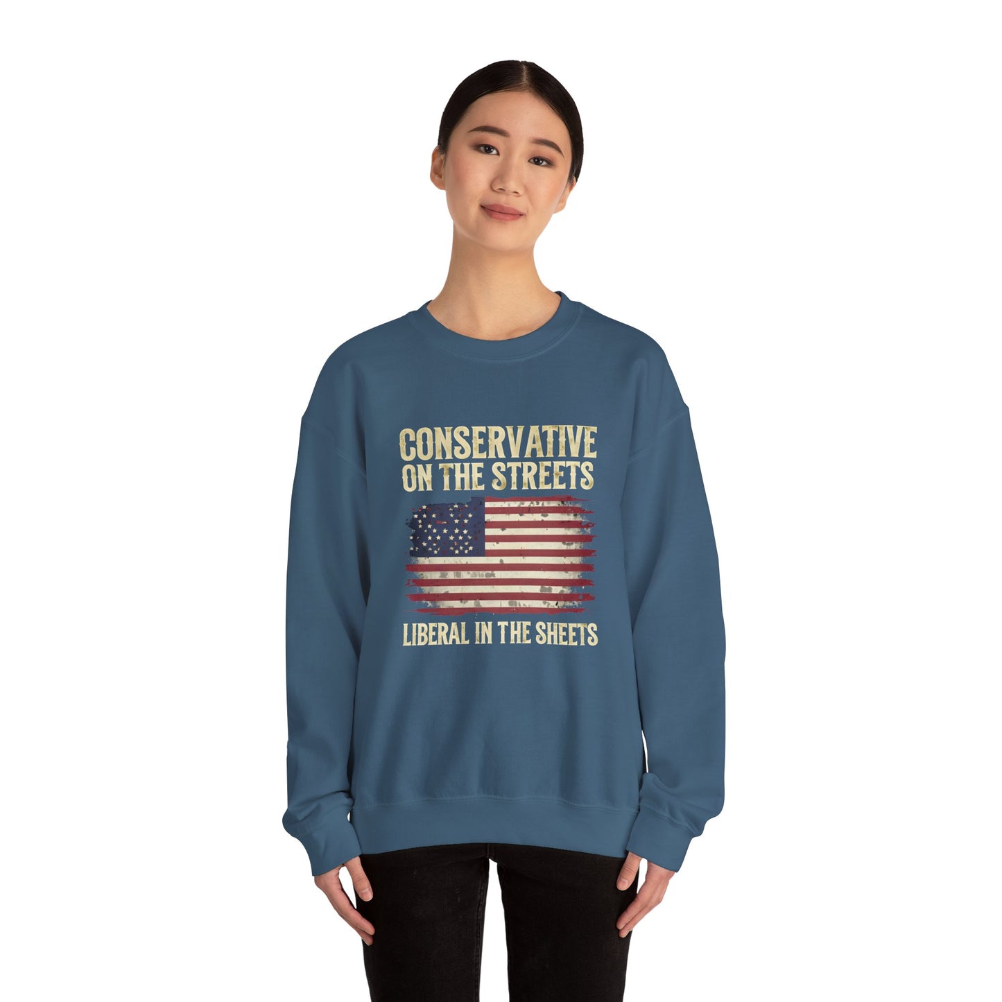 Political Sweatshirt Conservative Liberal Gift Shirt