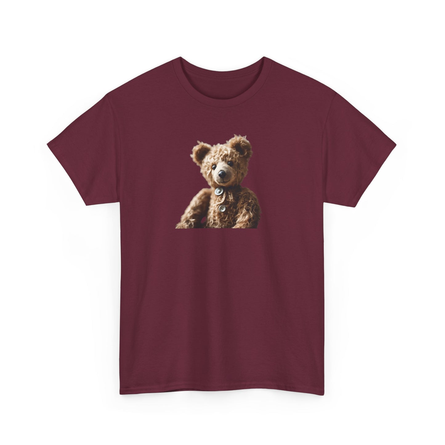 Vintage Classic Teddy Bear Cotton T-Shirt