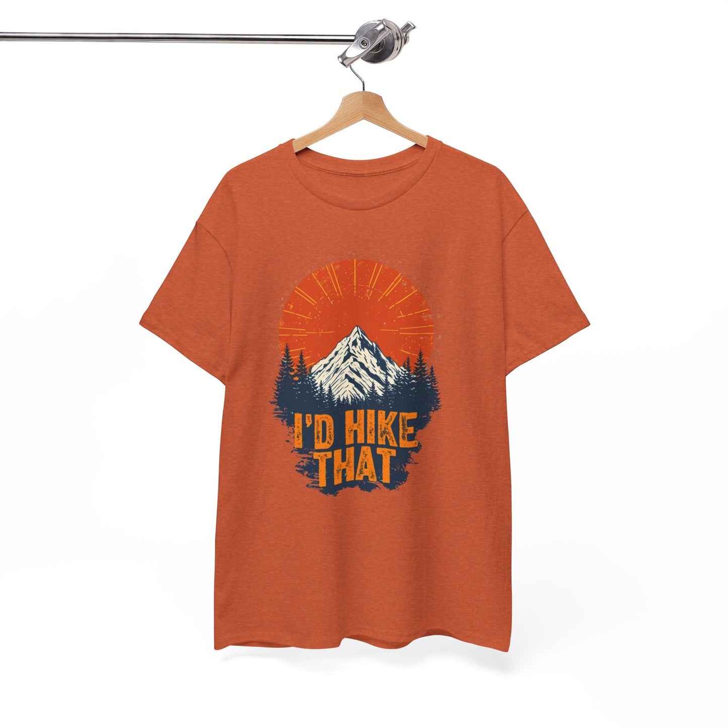 Id Hike That Unisex Heavy Cotton Tee
