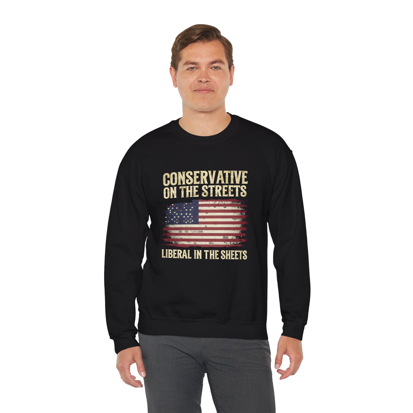 Political Sweatshirt Conservative Liberal Gift Shirt