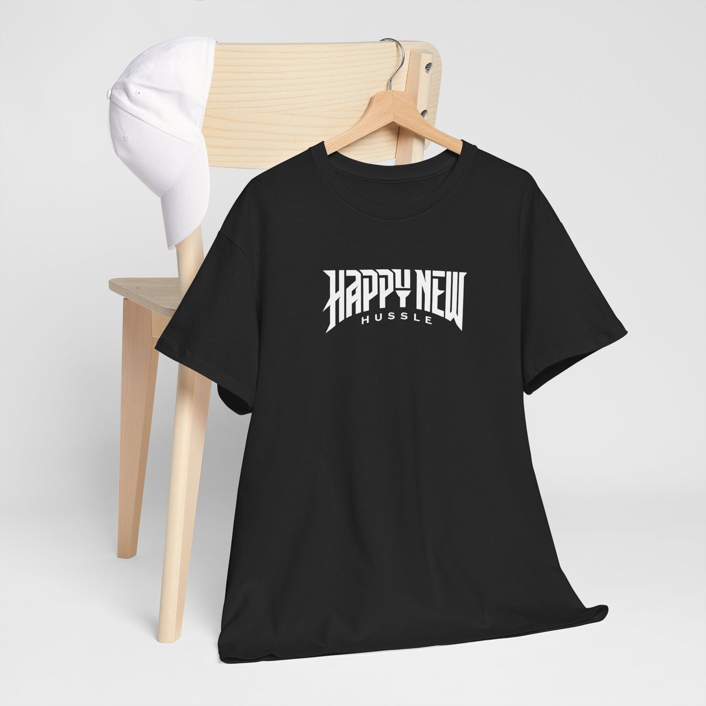 Happy New Year Hussle Cotton T-Shirt Fitspiration