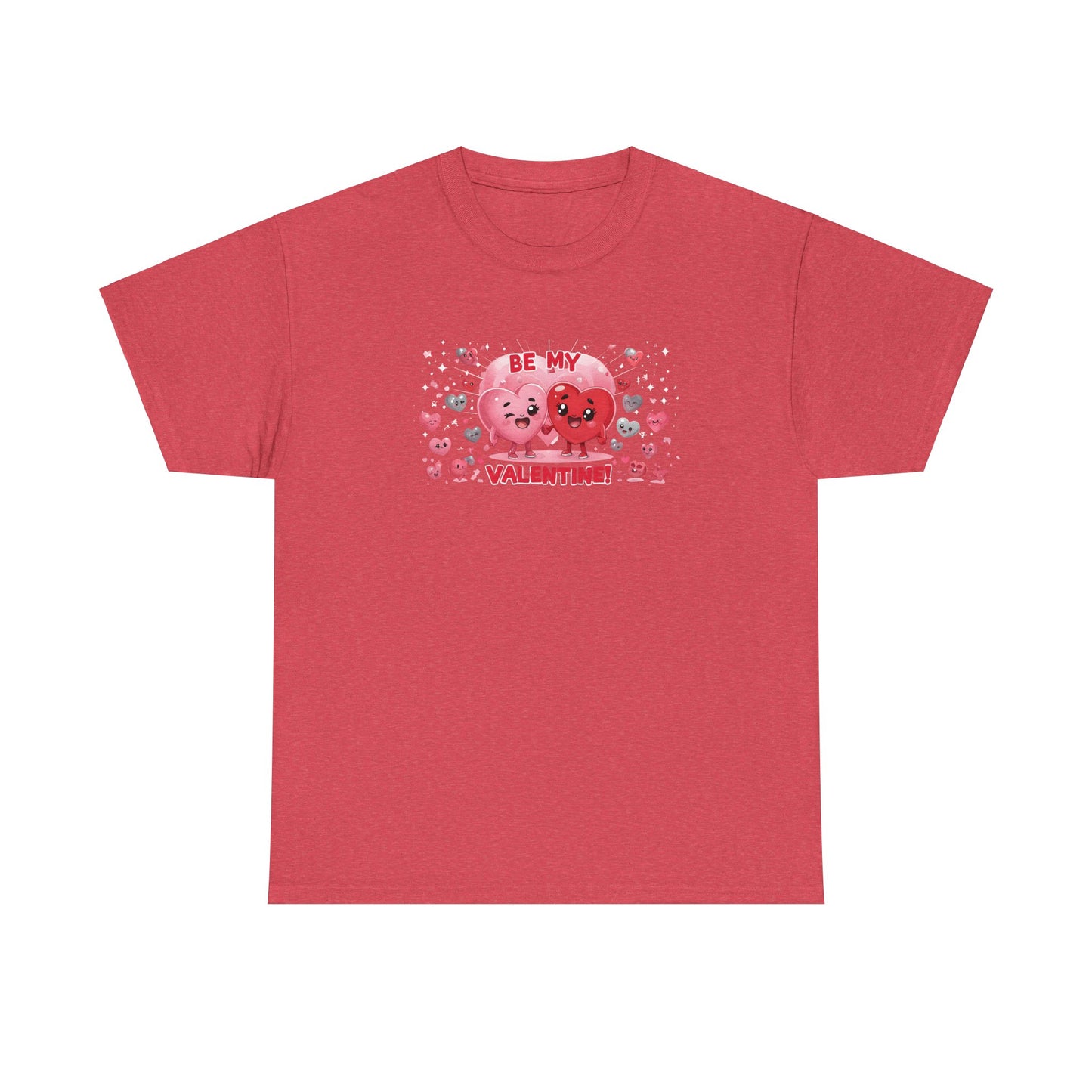 Valentines Day Candy Hearts T-Shirt Cotton Shirt