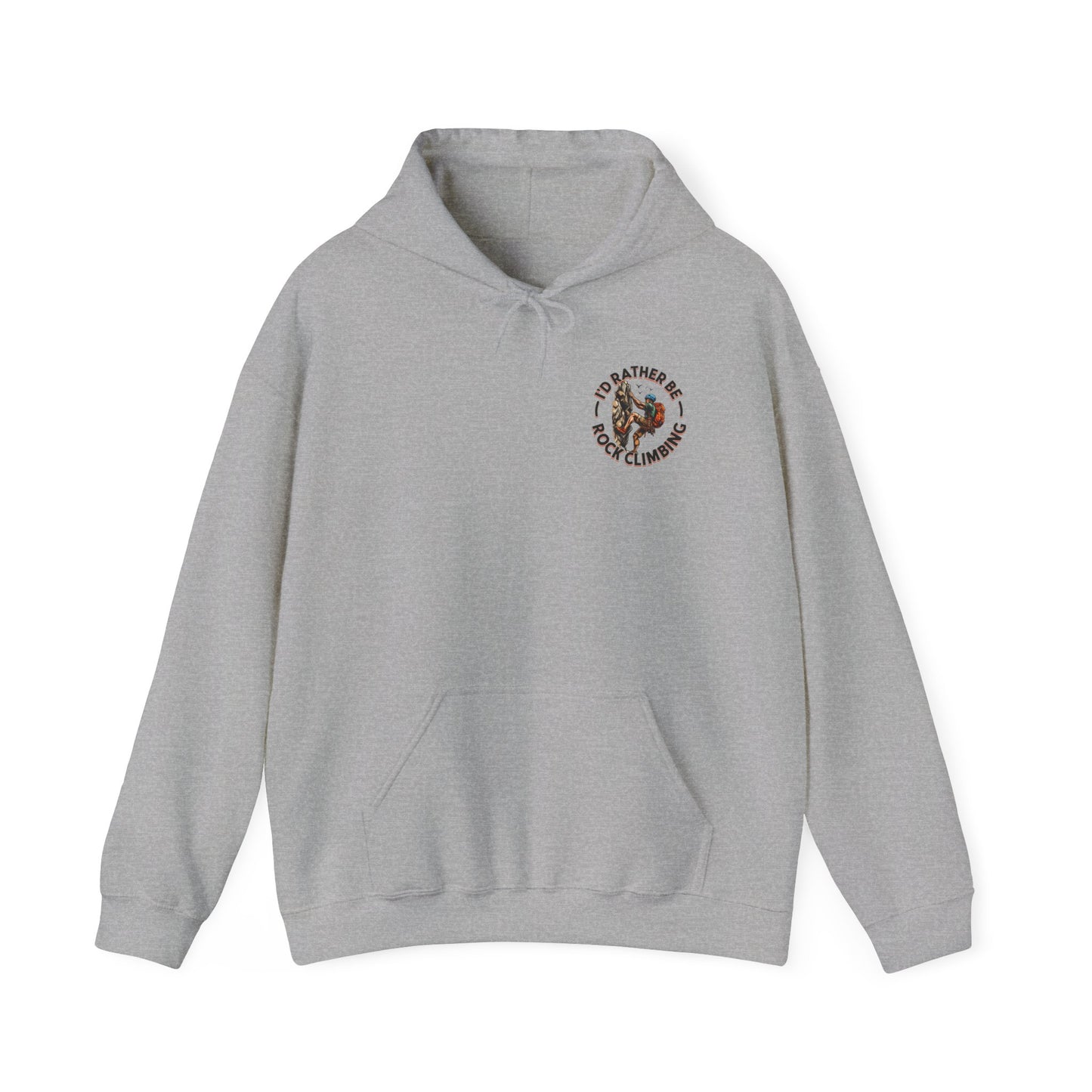 Id Rather Be Rock Climbing Unisex Heavy Blend™ Hooded Sweatshirt