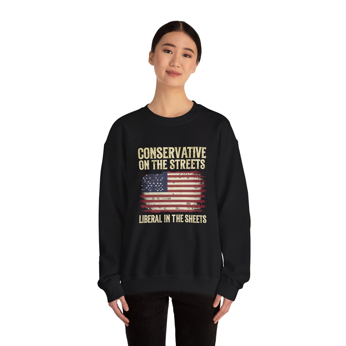 Political Sweatshirt Conservative Liberal Gift Shirt