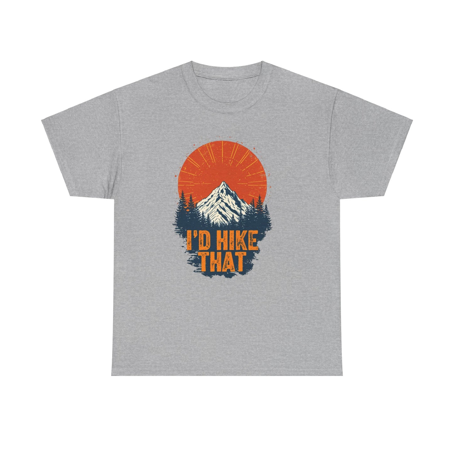 Id Hike That Unisex Heavy Cotton Tee