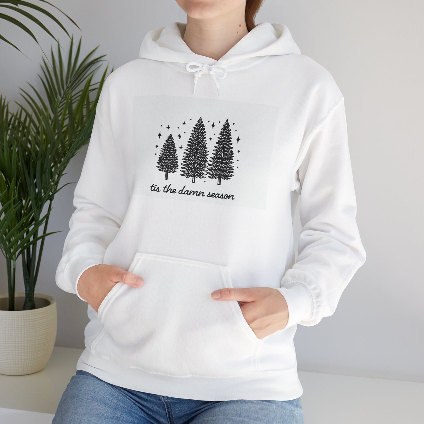 Tis The Damn Season Unisex Heavy Blend Hooded Sweatshirt Printify