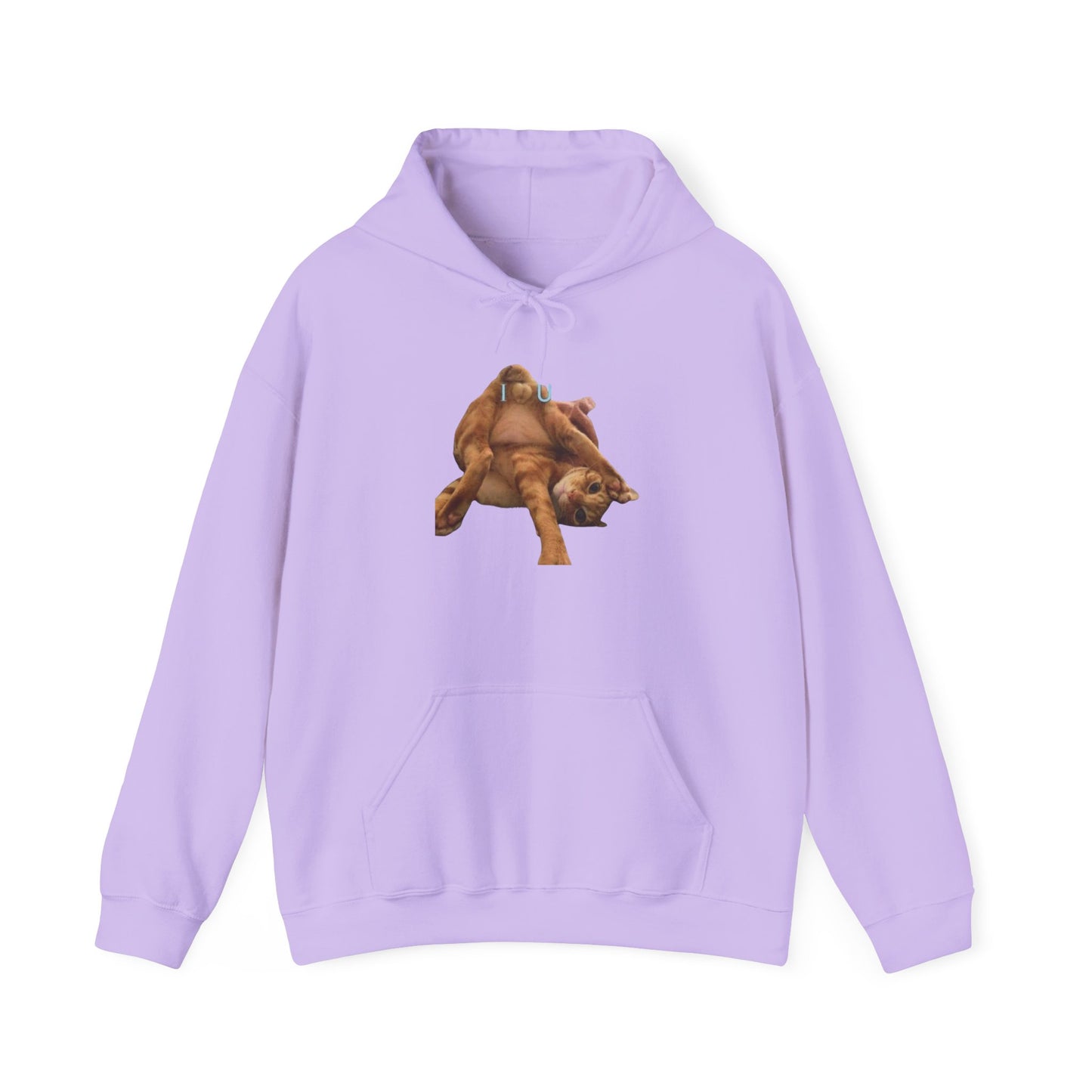 Cat Hoodie I Love You Hooded Sweatshirt