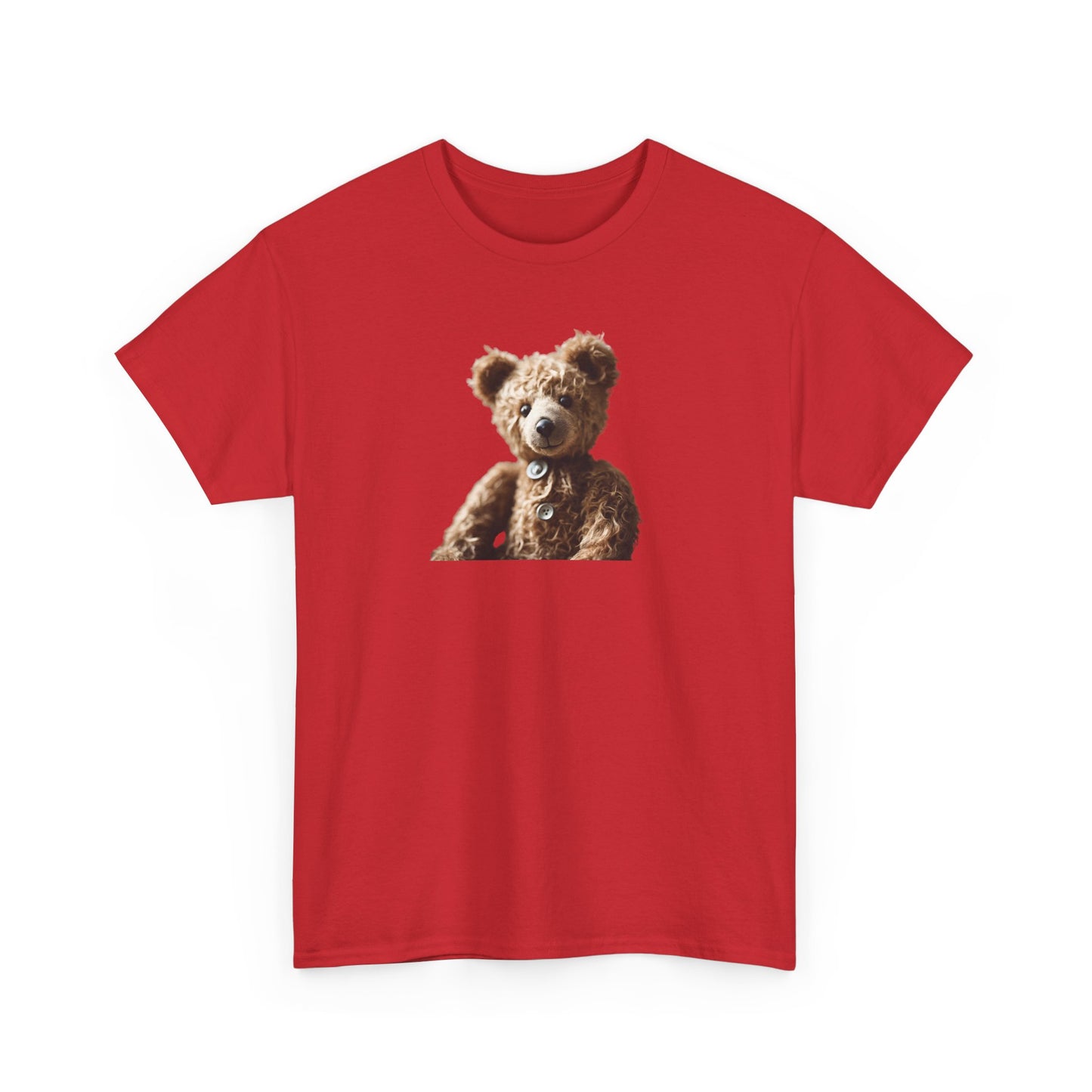Vintage Classic Teddy Bear Cotton T-Shirt