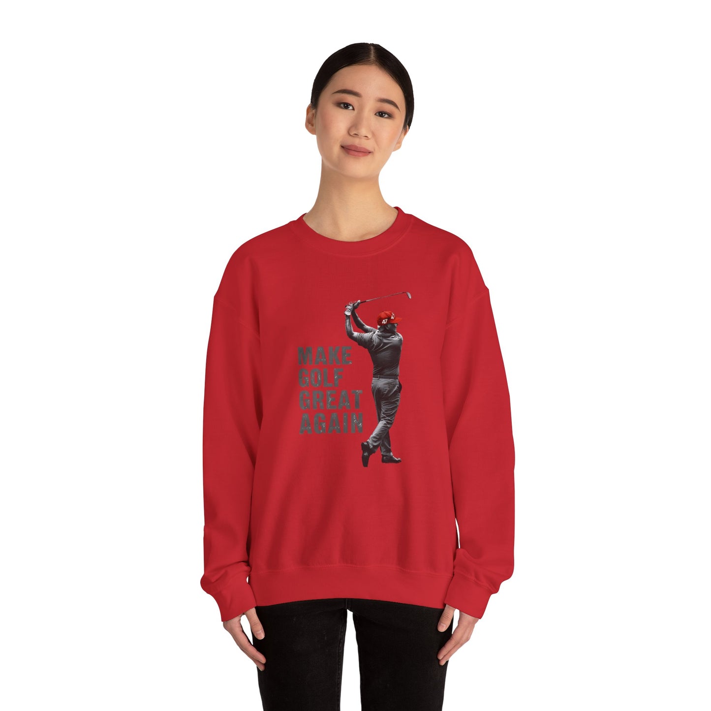 Sweatshirt President Trump Make Golf Great Again Golfing Gift