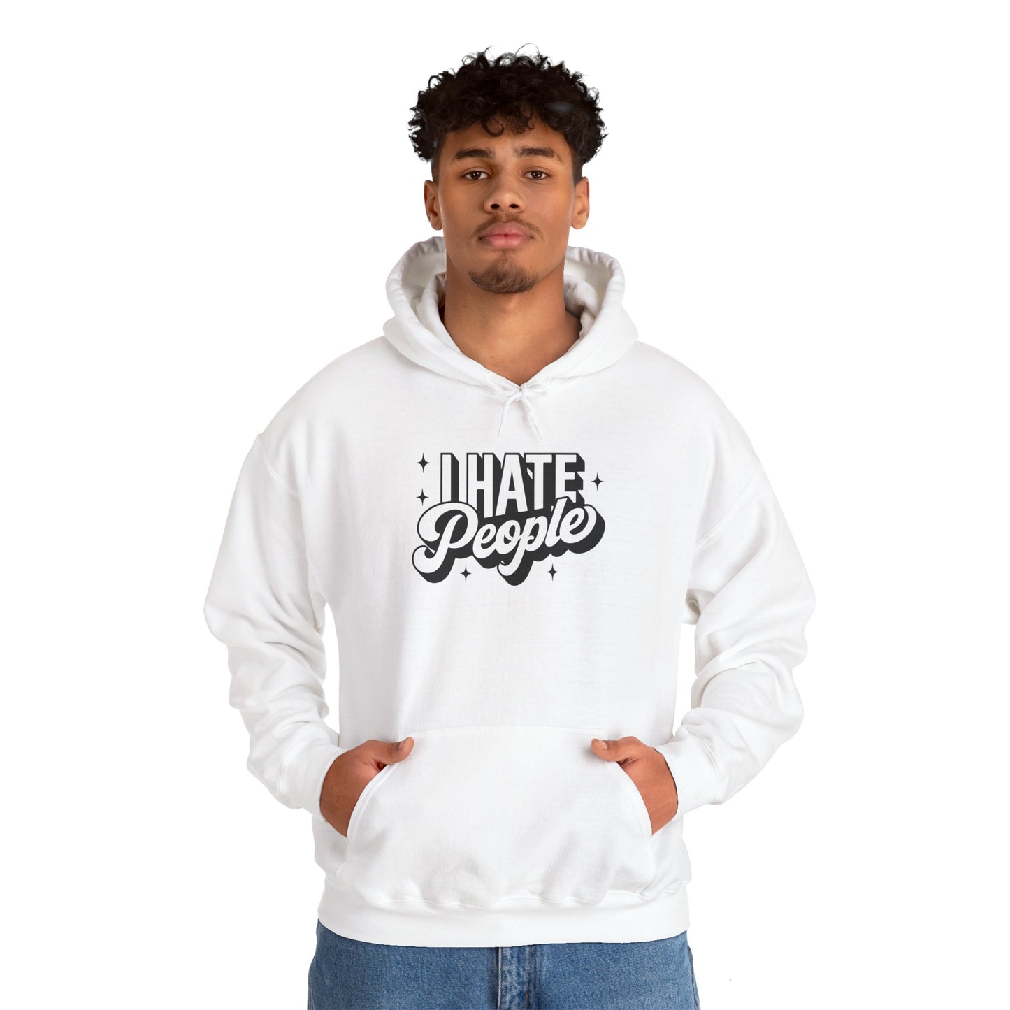 Sarcastic Hoodie I Hate People Valentine Gift Hooded Sweatshirt
