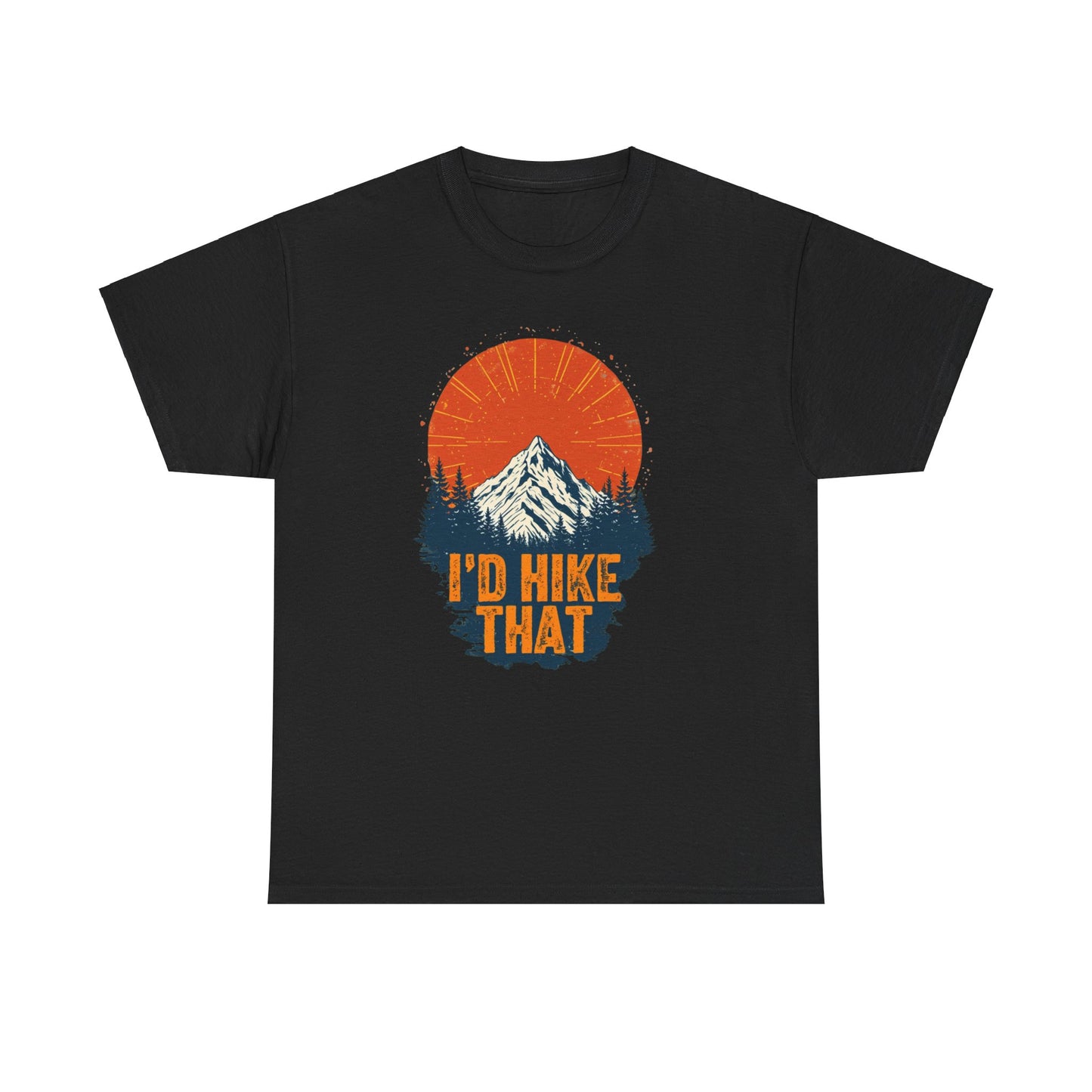 Id Hike That Unisex Heavy Cotton Tee