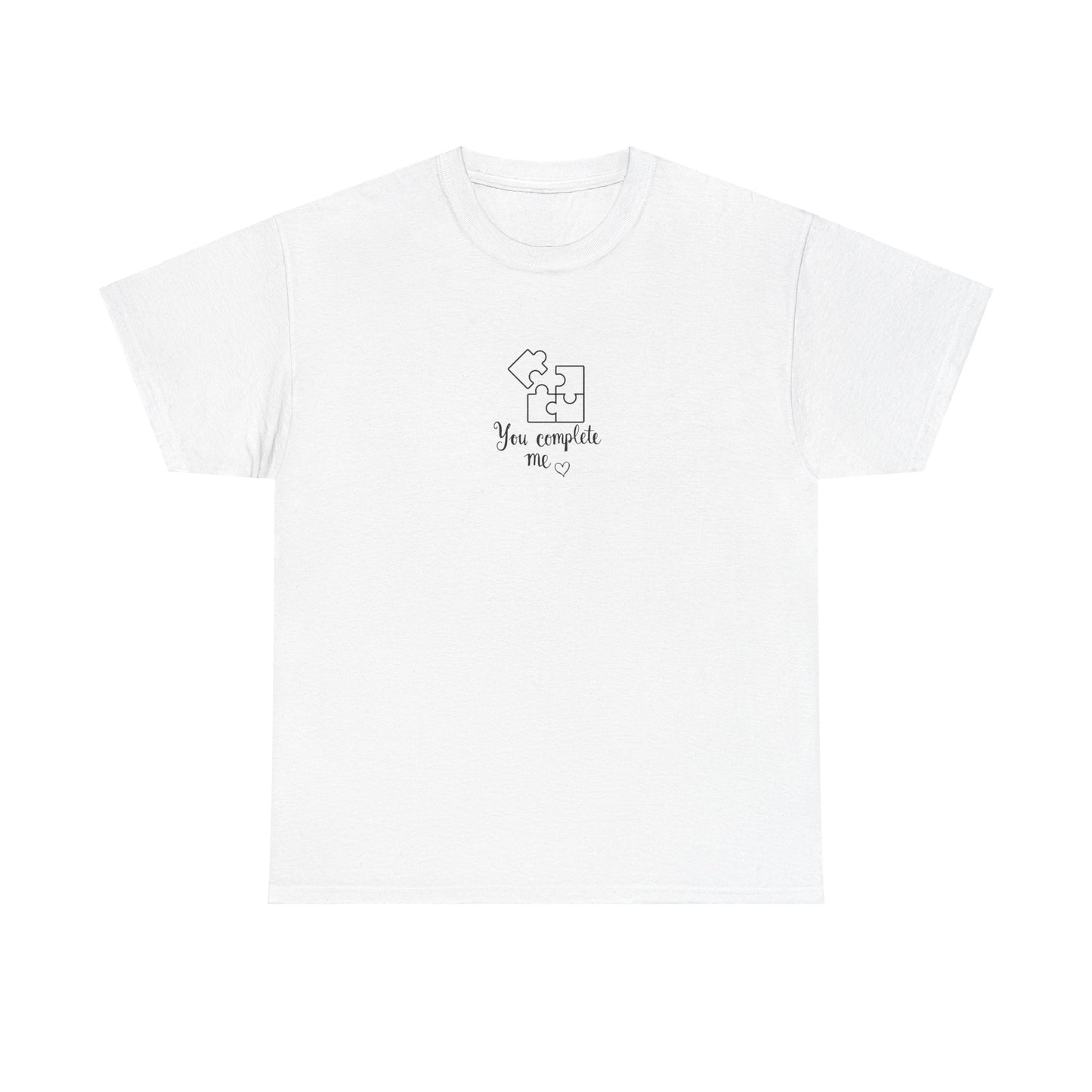You Complete Me Valentine Day Cotton t-Shirt
