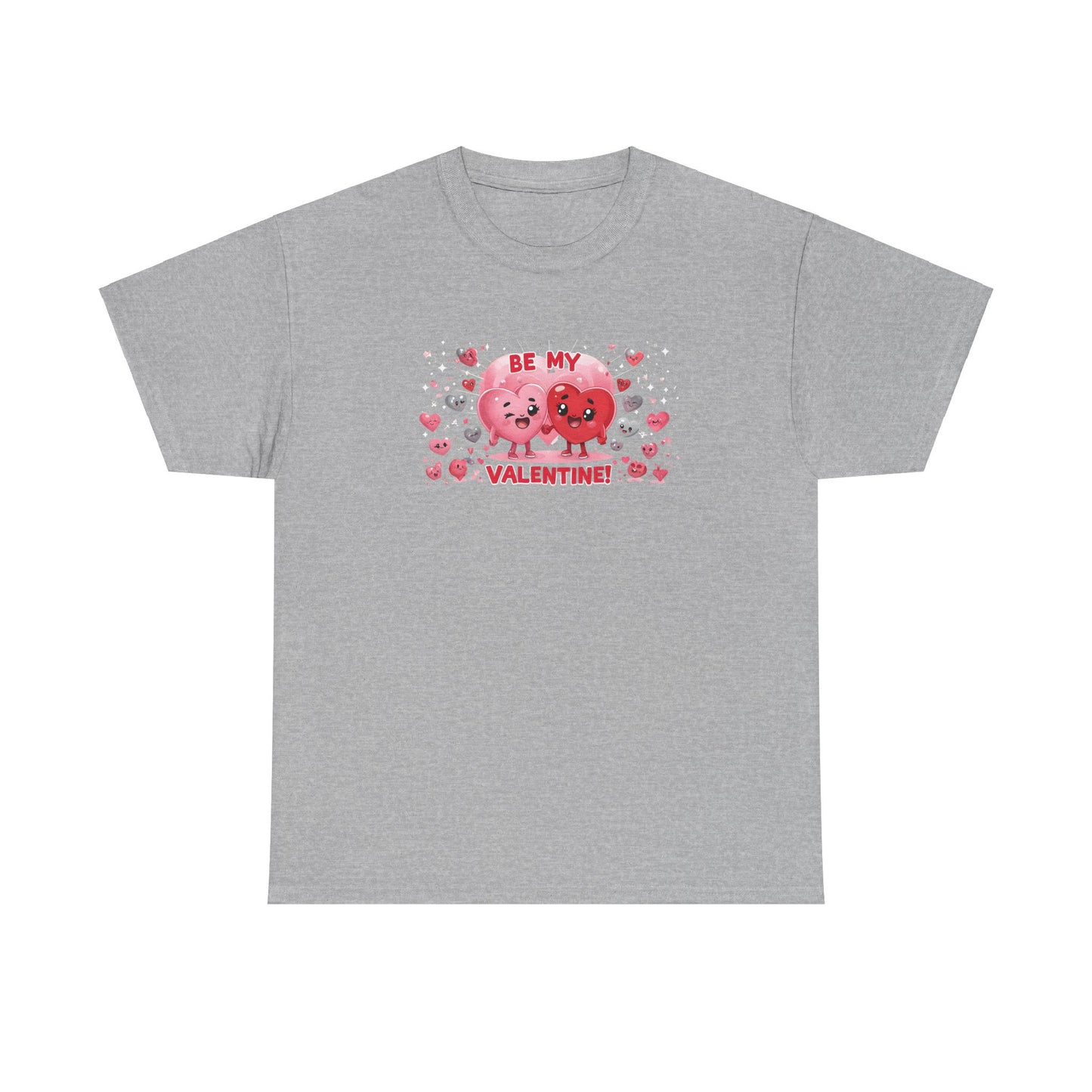 Valentines Day Candy Hearts T-Shirt Cotton Shirt