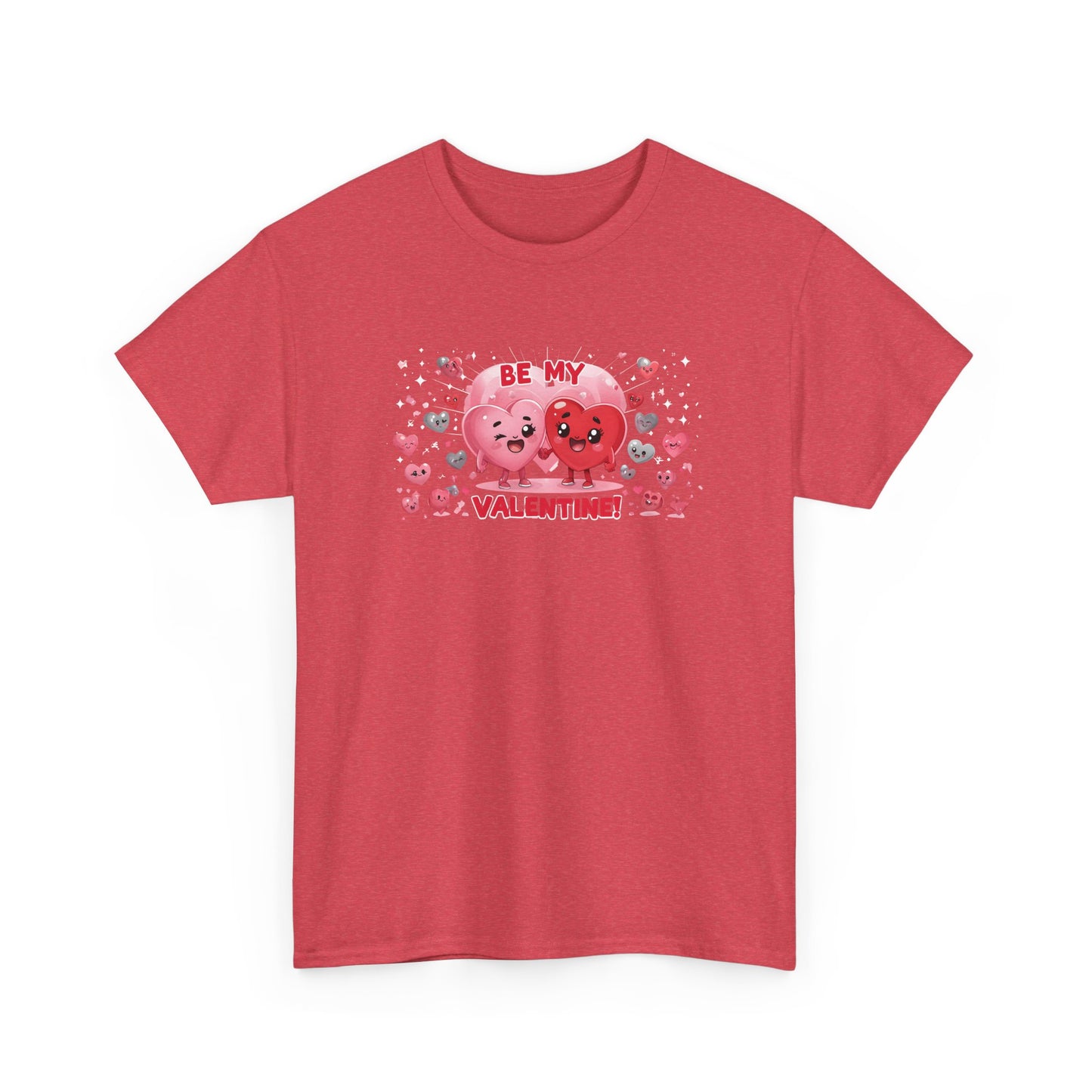 Valentines Day Candy Hearts T-Shirt Cotton Shirt