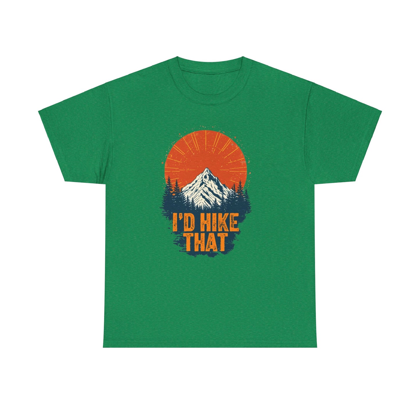 Id Hike That Unisex Heavy Cotton Tee