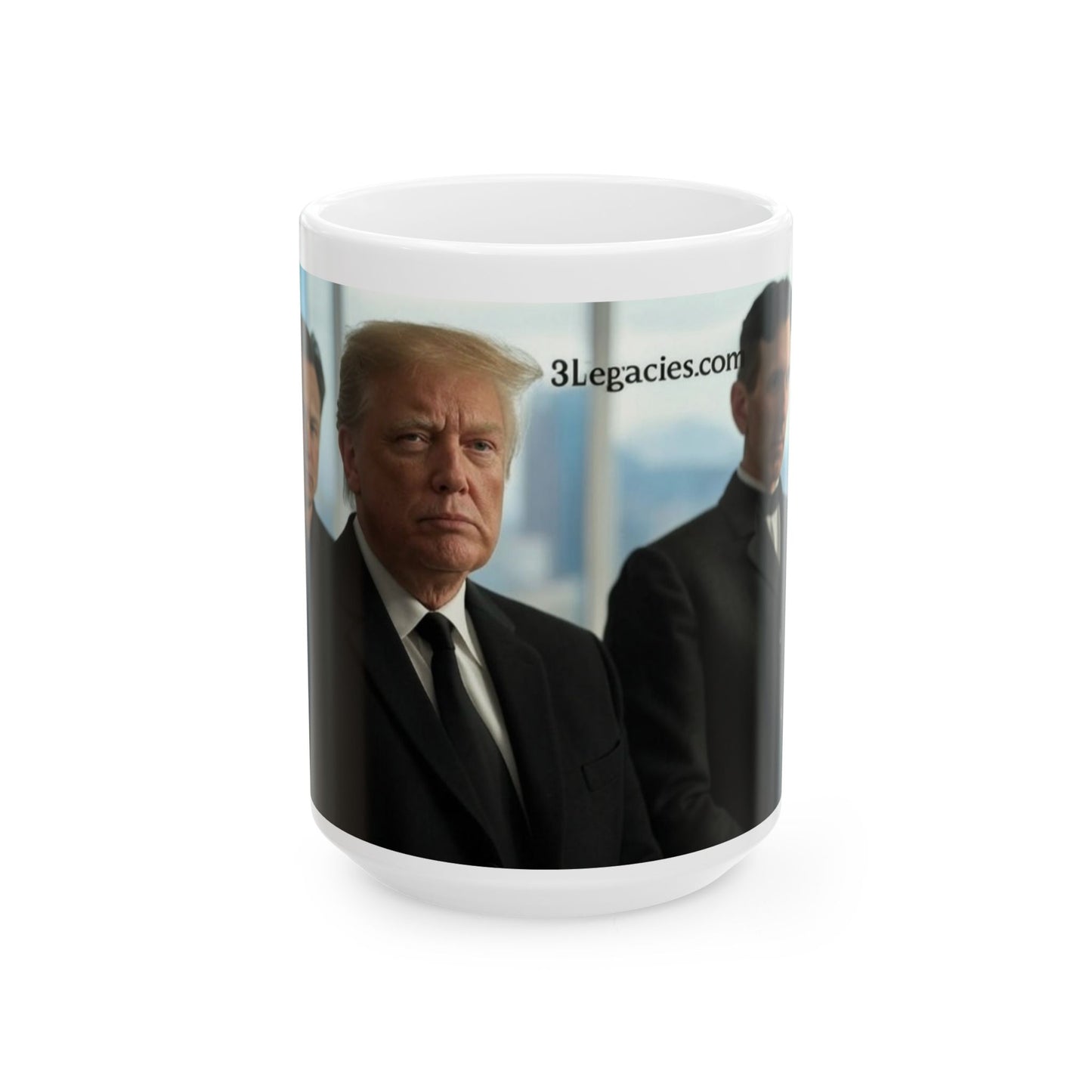 Coffee Mug - Trump Musk and Tesla Design 11oz/15oz