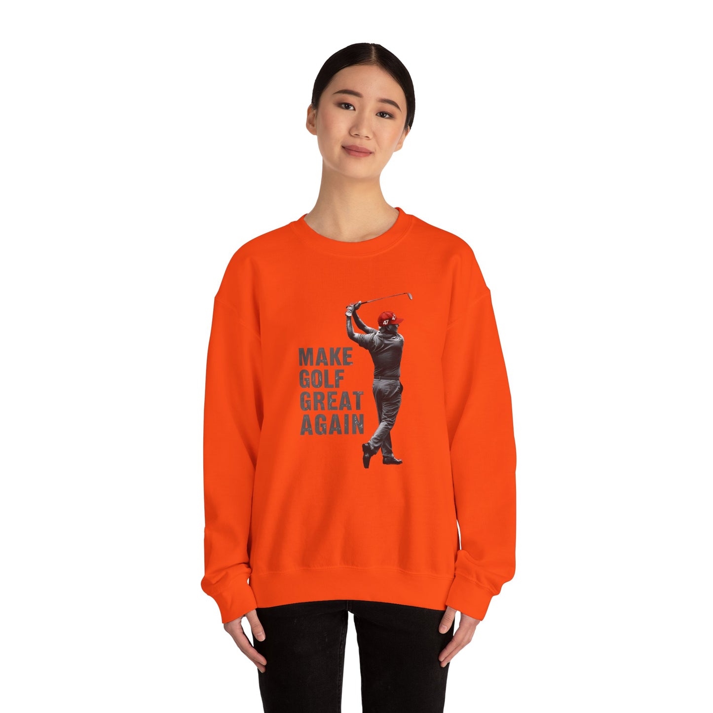 Sweatshirt President Trump Make Golf Great Again Golfing Gift