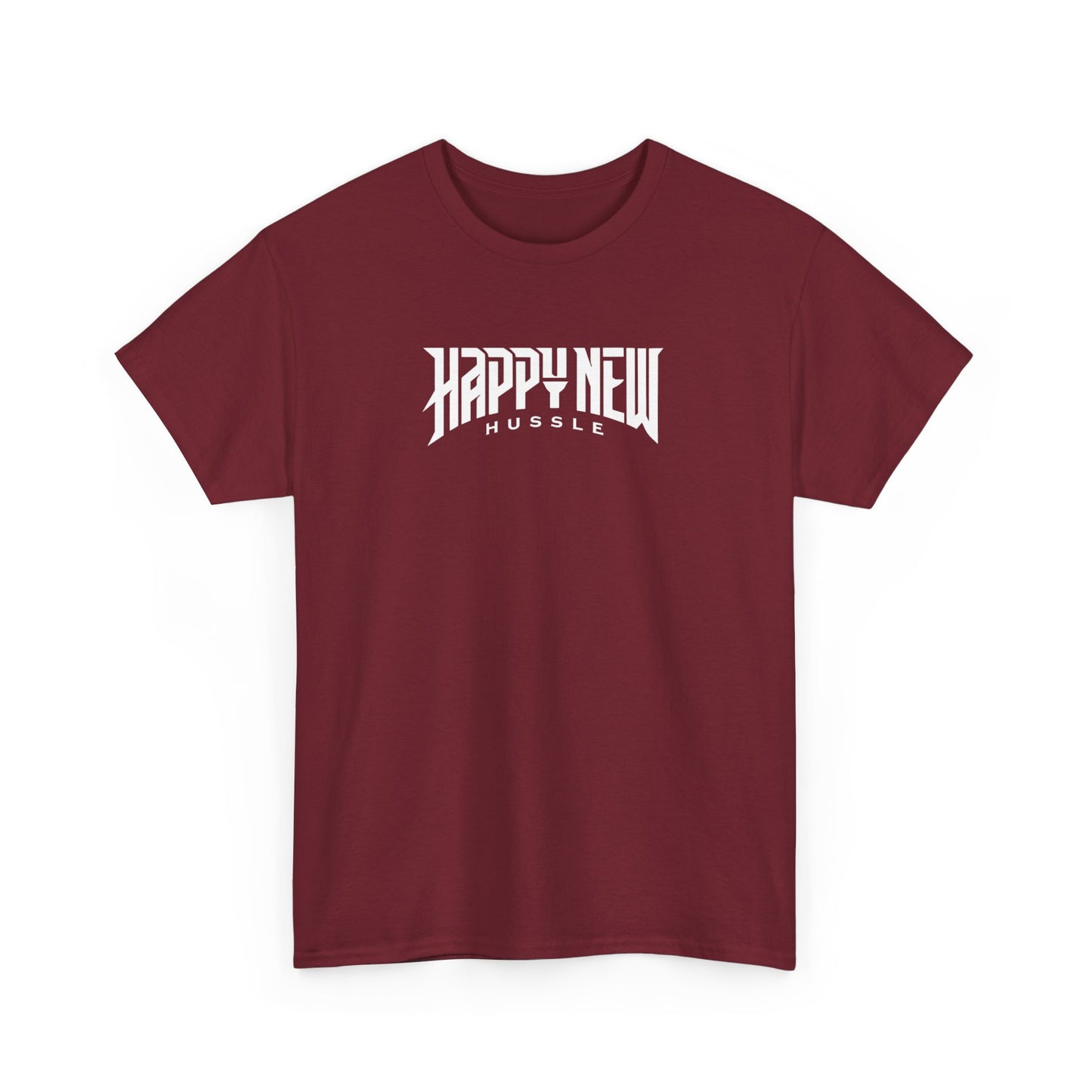 Happy New Year Hussle Cotton T-Shirt Fitspiration