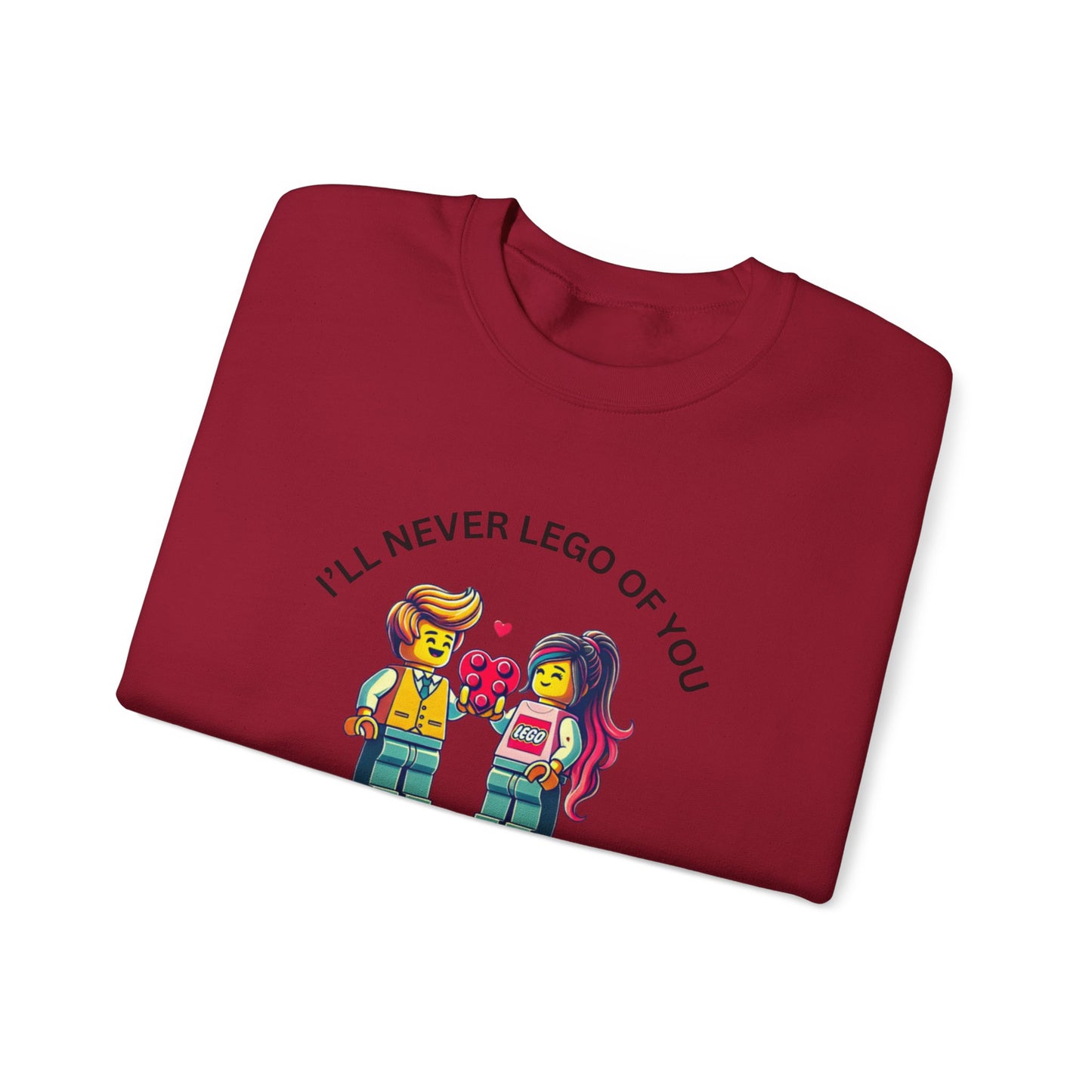 Ill Never Let go Valentines Day Unisex Heavy Blend™ Crewneck Sweatshirt