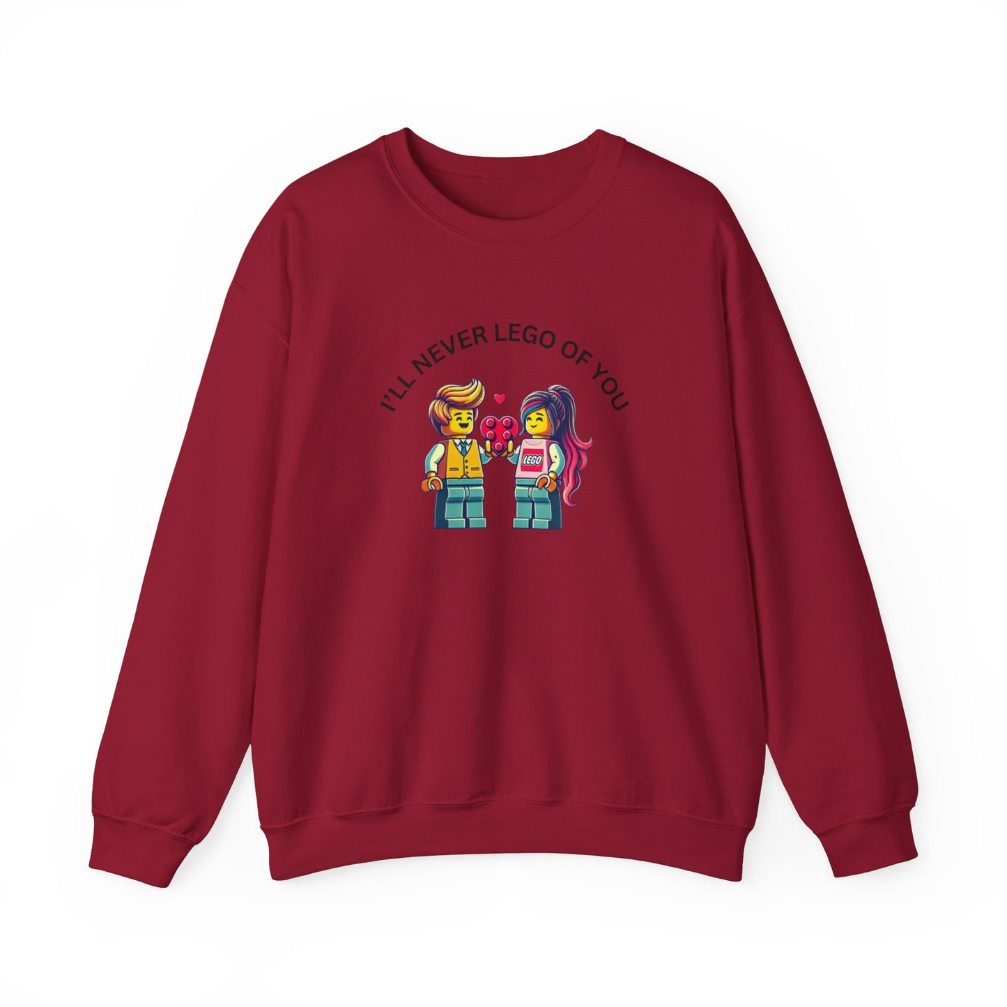 Ill Never Let go Valentines Day Unisex Heavy Blend™ Crewneck Sweatshirt