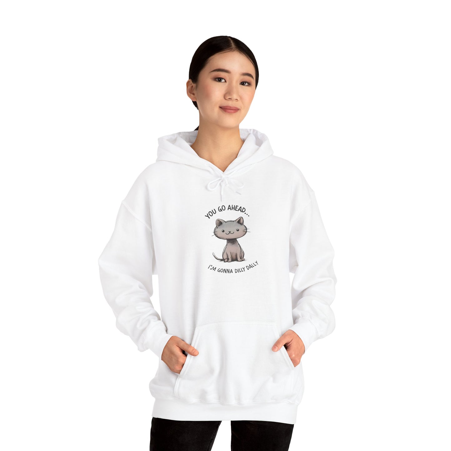Cat Dilly Dally Hooded Sweatshirt