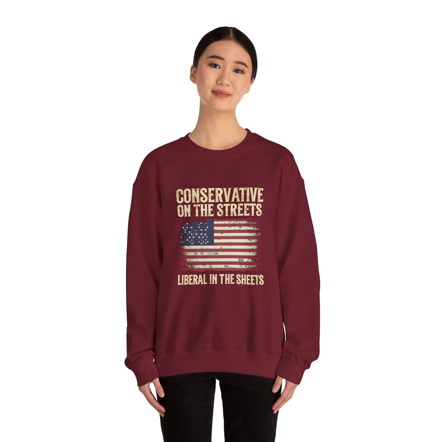Political Sweatshirt Conservative Liberal Gift Shirt