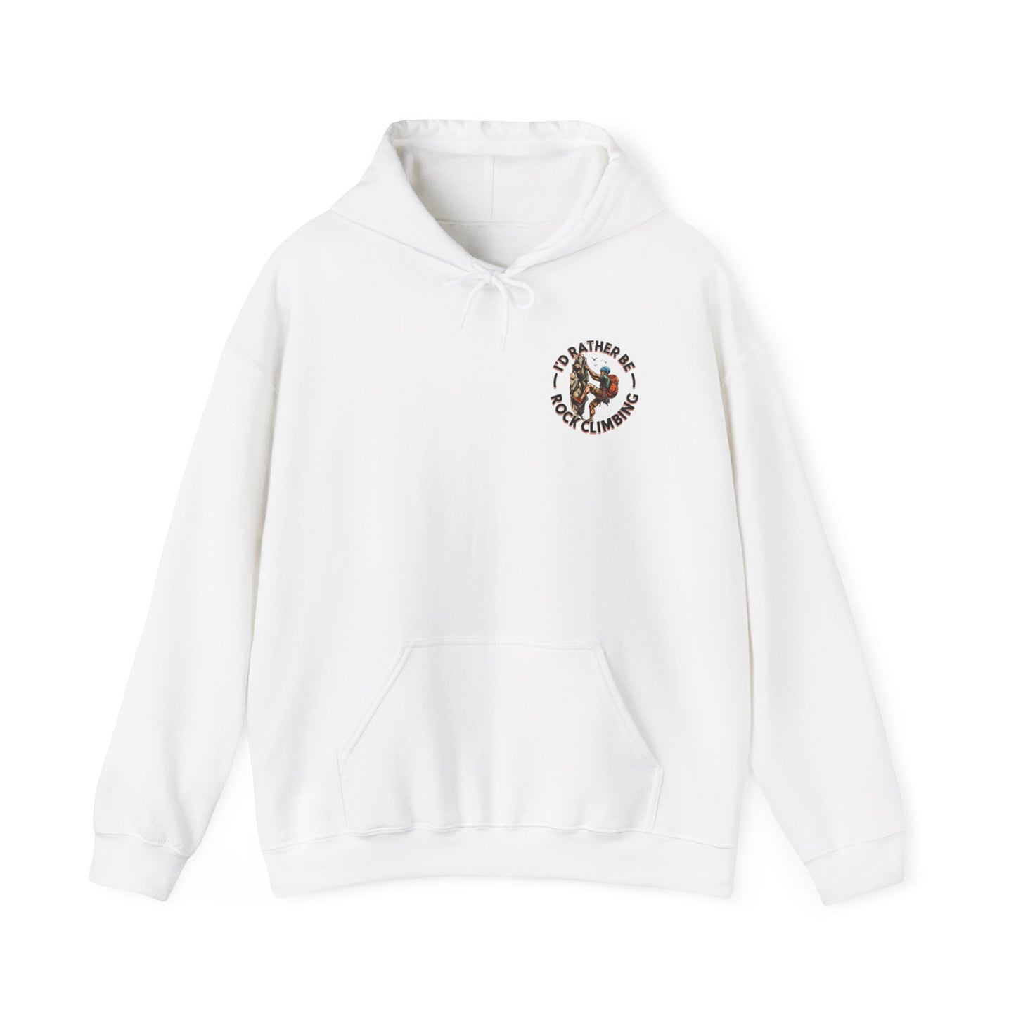 Id Rather Be Rock Climbing Unisex Heavy Blend™ Hooded Sweatshirt