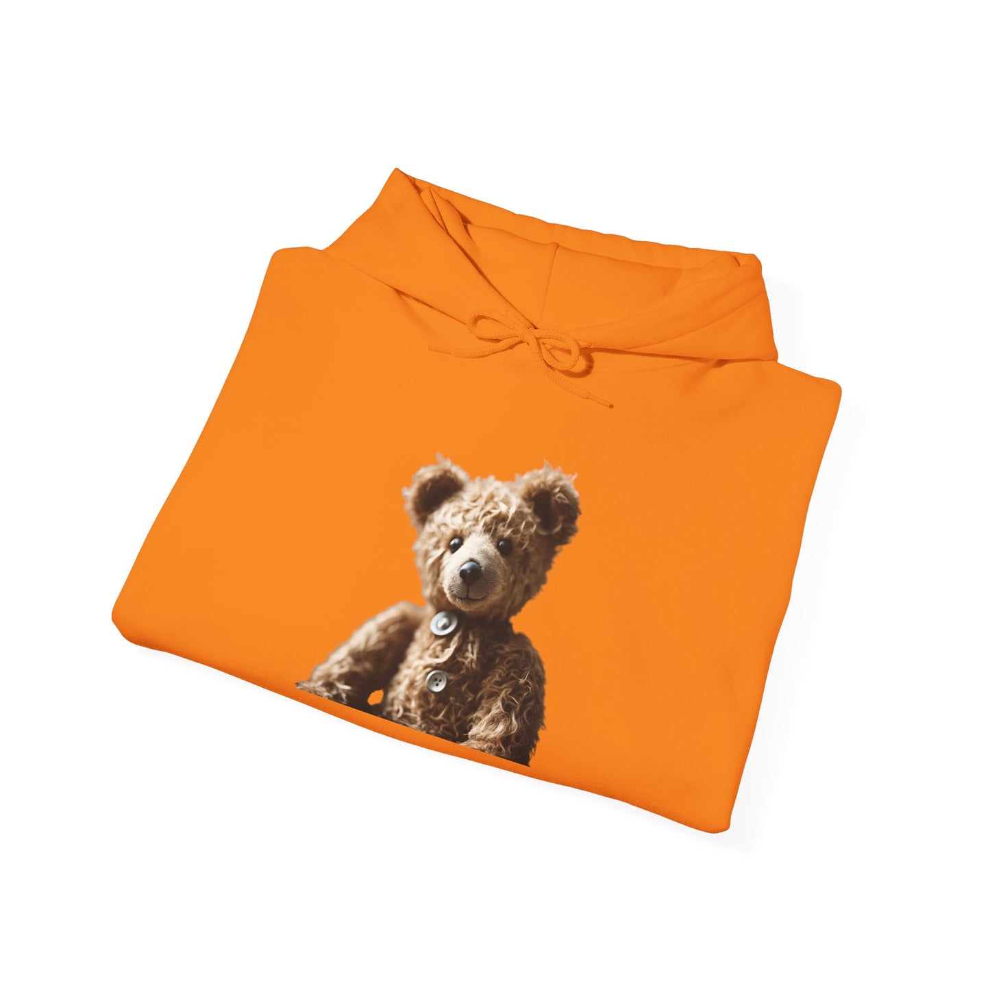 Vintage Classic Teddy Bear Cotton Hoodie Hooded Sweatshirt