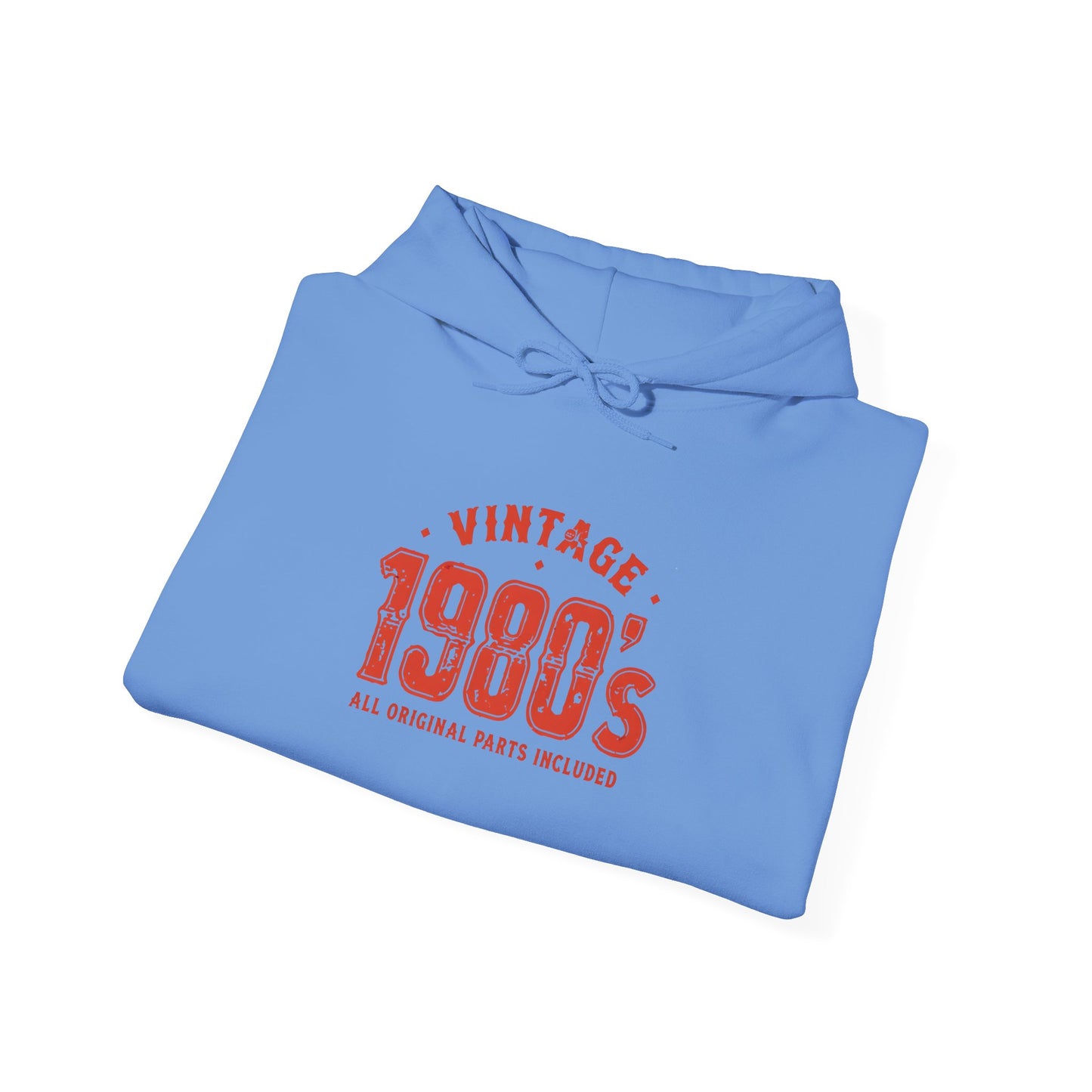 Vintage Retro 1980 Style Hooded Sweatshirt