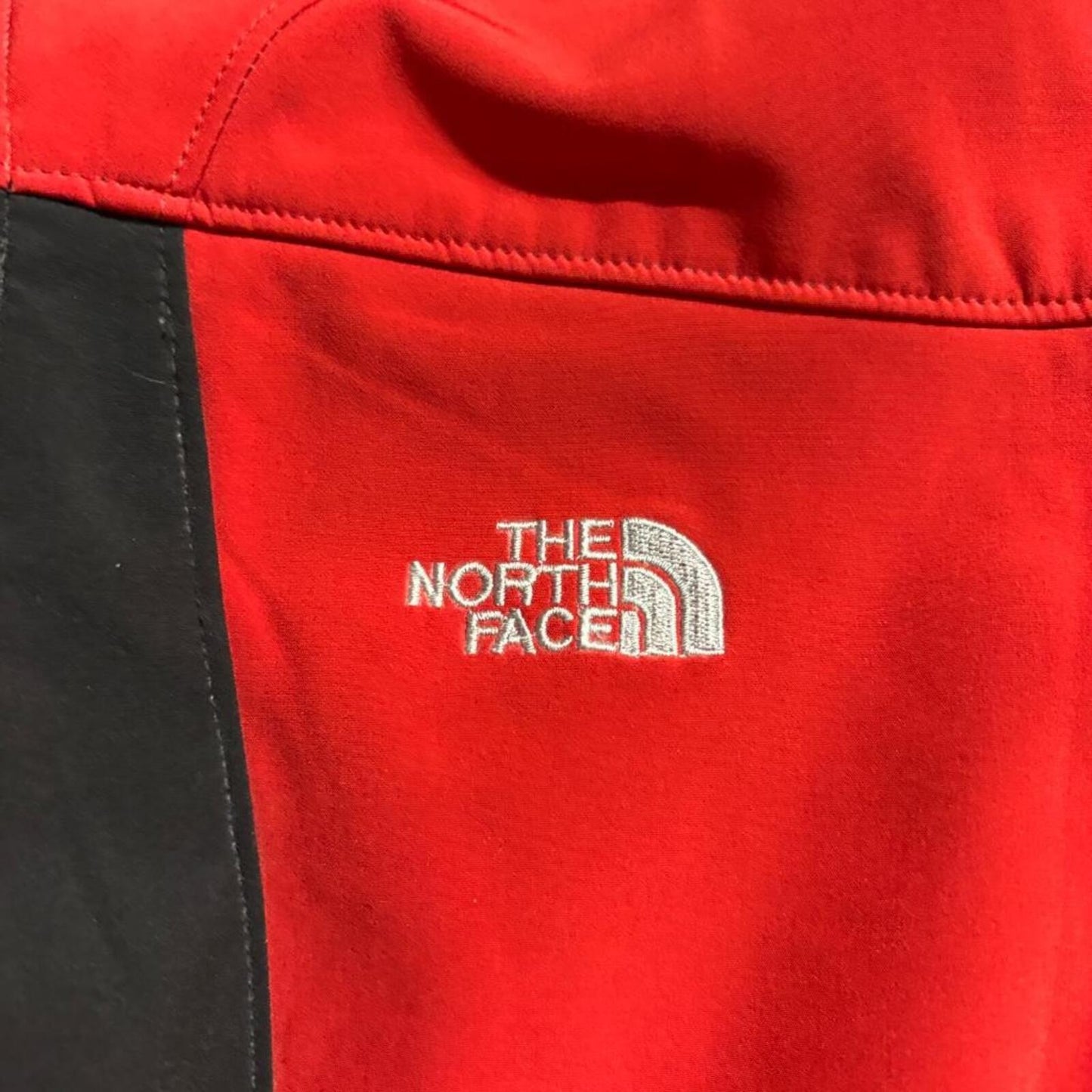 The North Face Summit Series Gore-Tex XCR Softshell Jacket Mens XXL Red Black