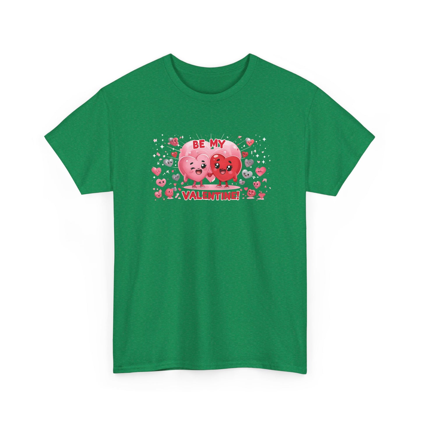 Valentines Day Candy Hearts T-Shirt Cotton Shirt