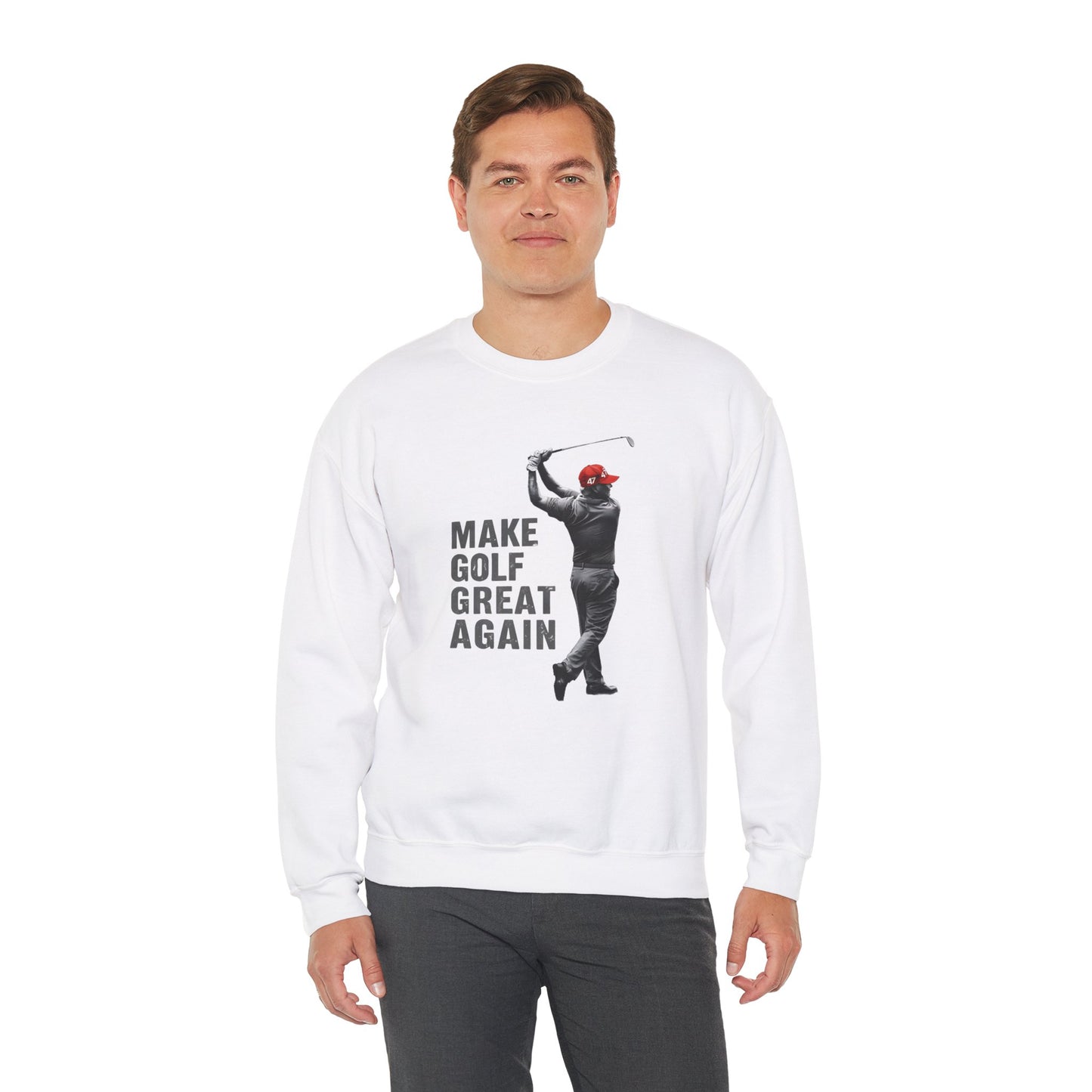 Sweatshirt President Trump Make Golf Great Again Golfing Gift