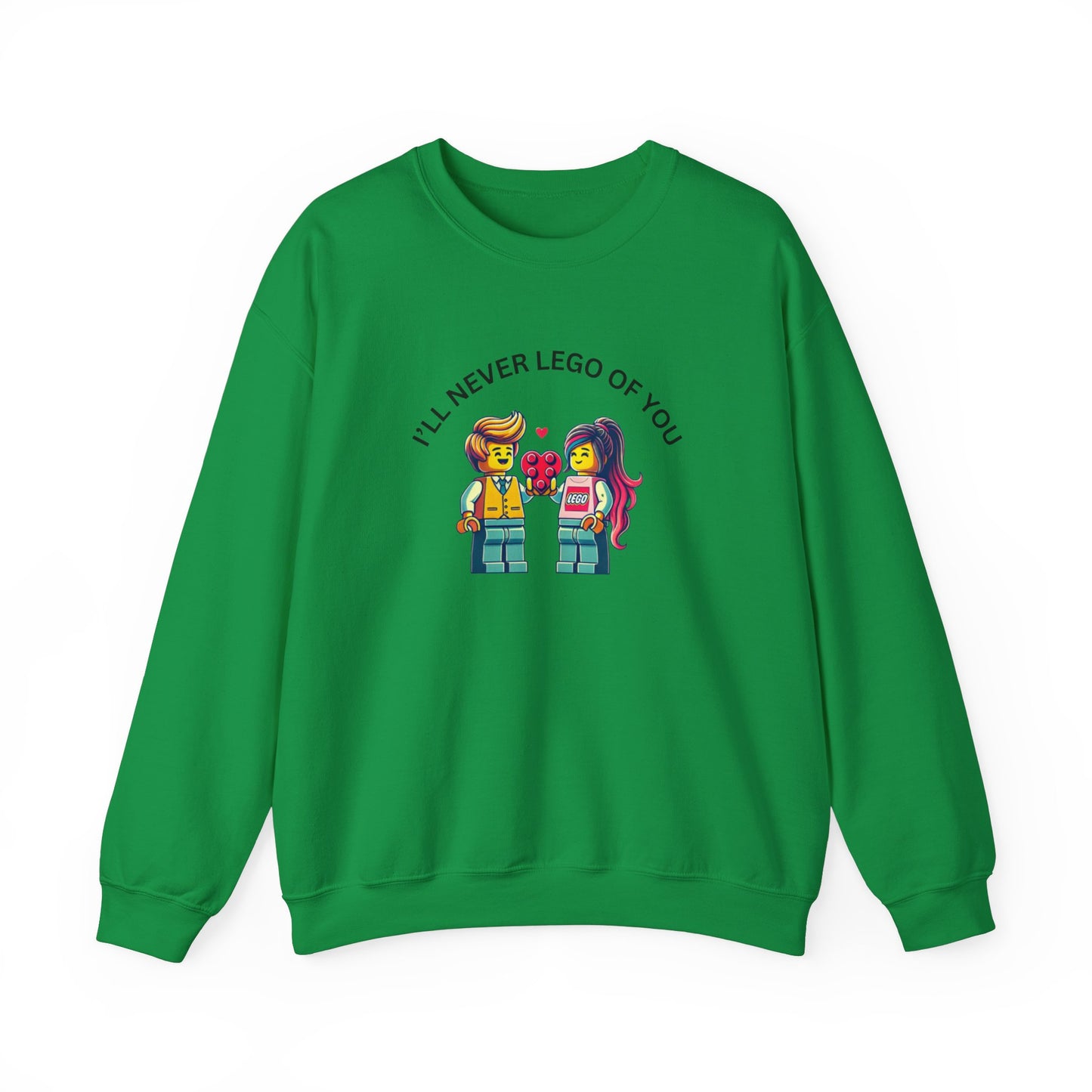 Ill Never Let go Valentines Day Unisex Heavy Blend™ Crewneck Sweatshirt