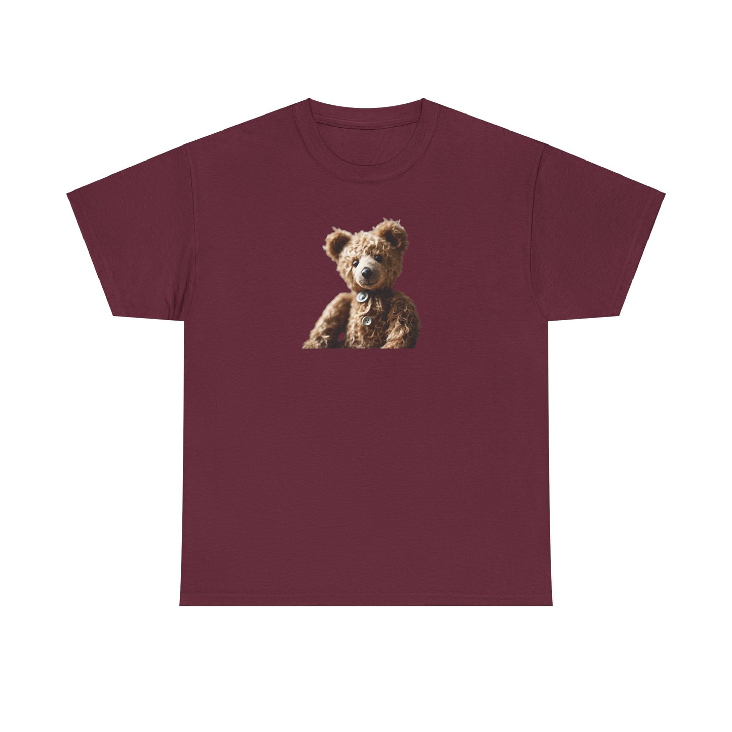 Vintage Classic Teddy Bear Cotton T-Shirt