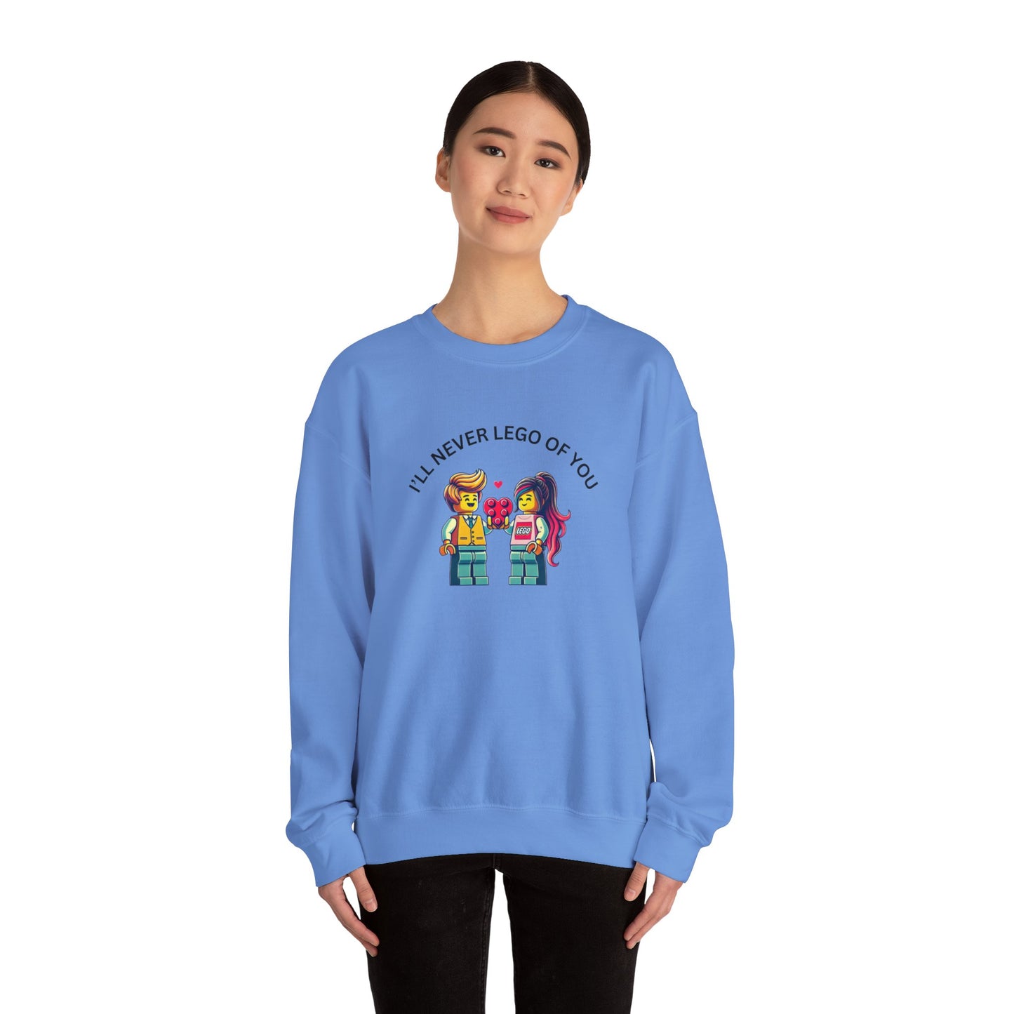 Ill Never Let go Valentines Day Unisex Heavy Blend™ Crewneck Sweatshirt