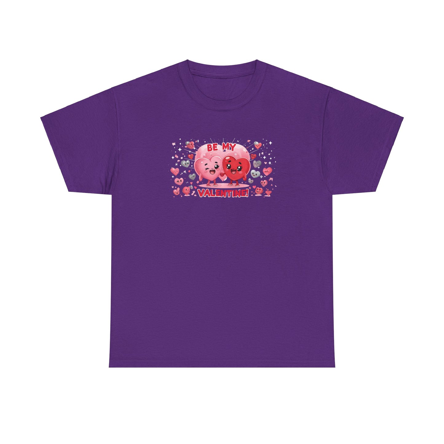 Valentines Day Candy Hearts T-Shirt Cotton Shirt