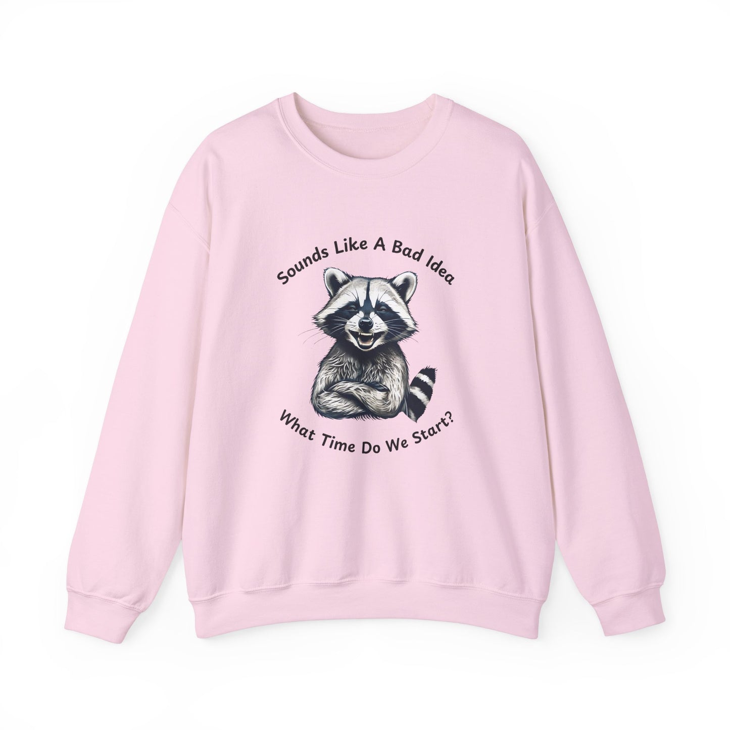 Vintage Sweatshirt Raccoon Sounds Like A Bad Idea