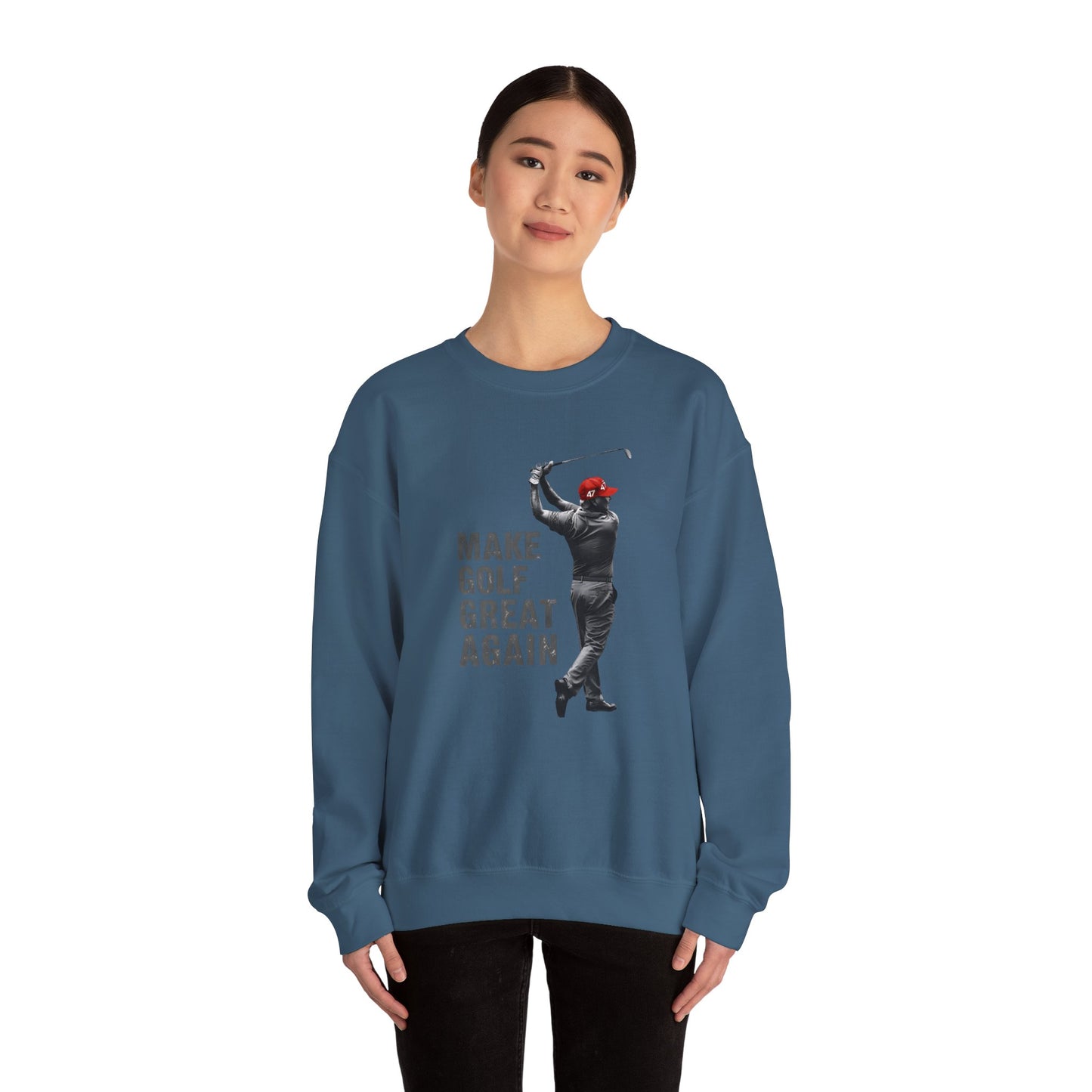 Sweatshirt President Trump Make Golf Great Again Golfing Gift