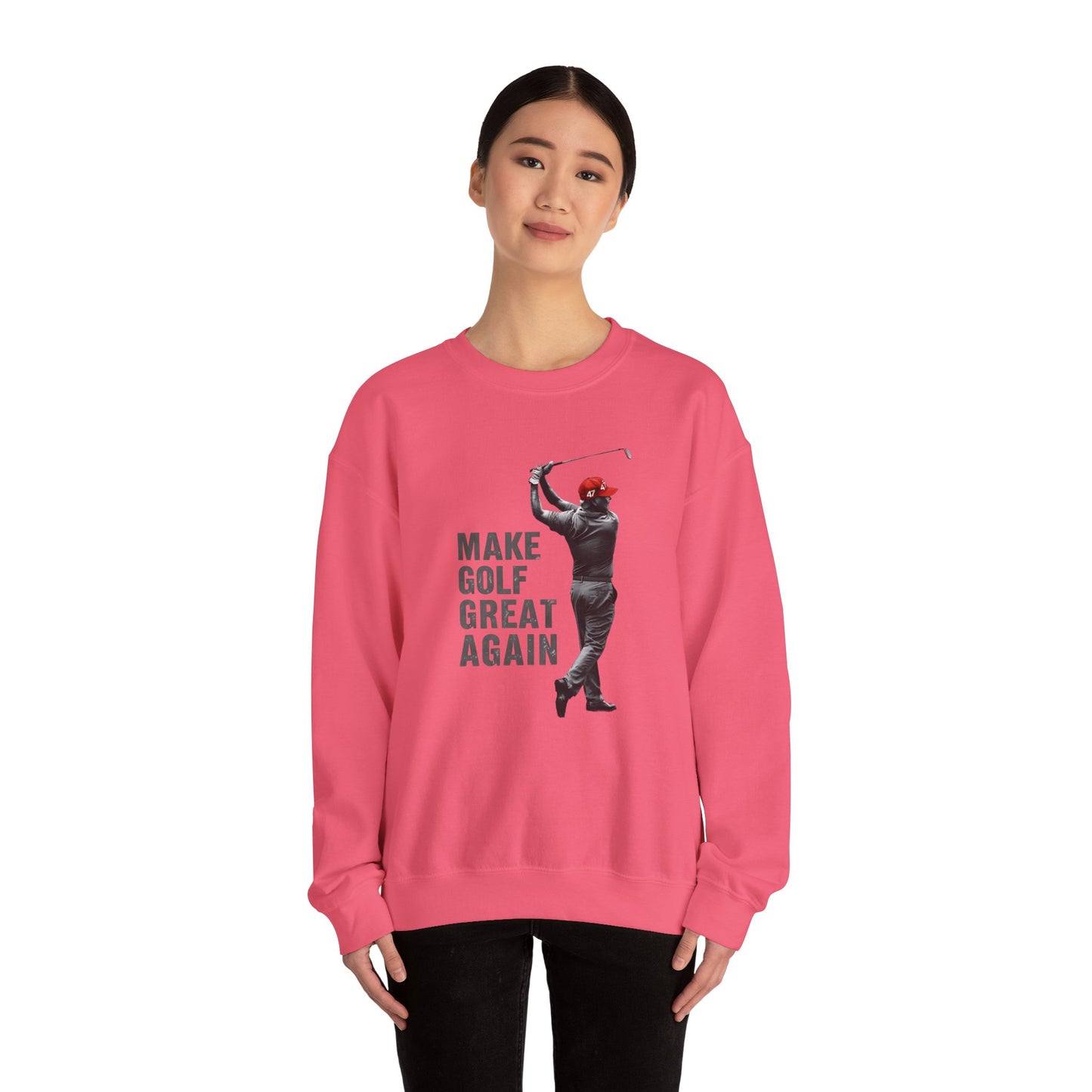 Sweatshirt President Trump Make Golf Great Again Golfing Gift