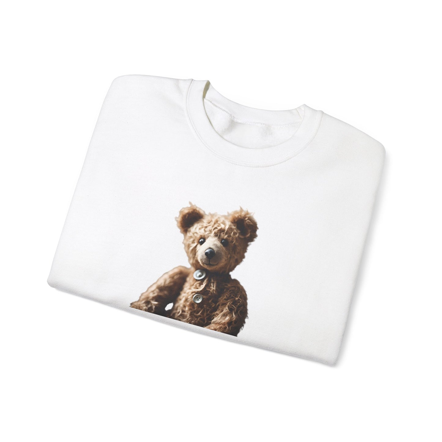 Vintage Classic Teddy Bear Cotton Sweatshirt