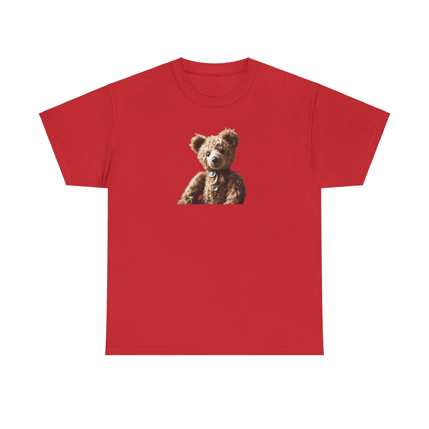 Vintage Classic Teddy Bear Cotton T-Shirt
